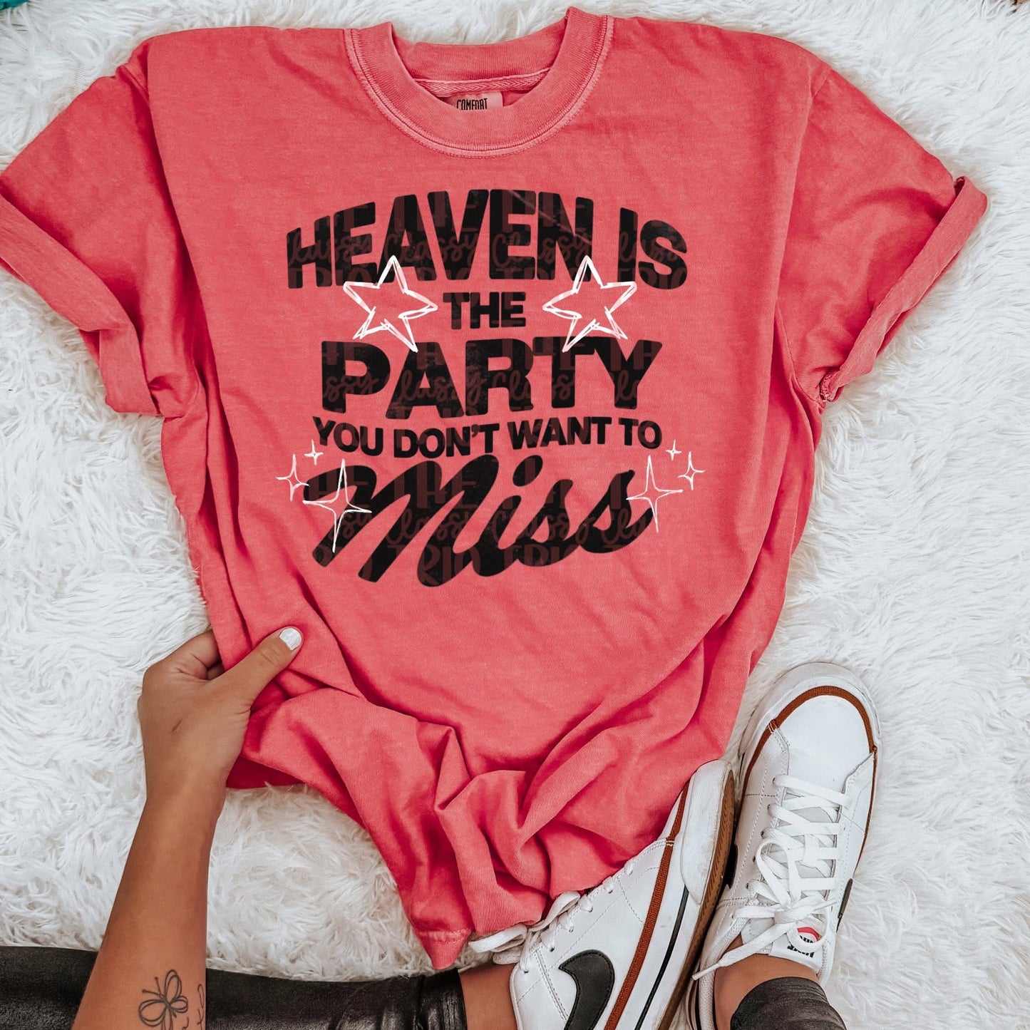 Heaven Is The Party You Don’t Want To Miss DTF Graphics