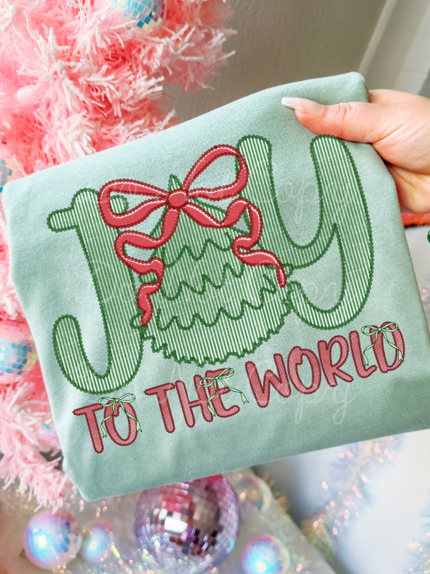 Joy To The World DTF Graphics