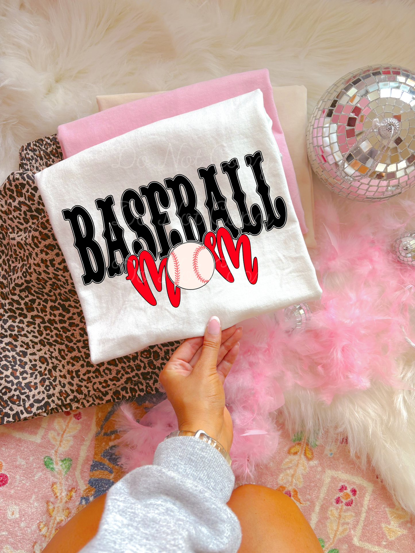 Baseball Mom DTF Graphics