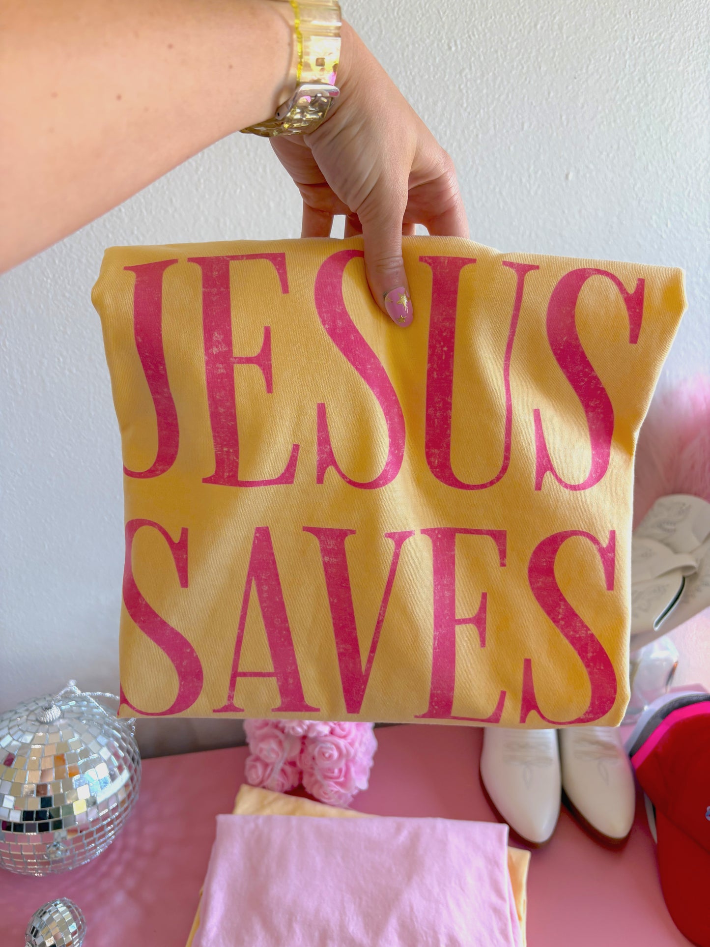Jesus Saves DTF Graphics