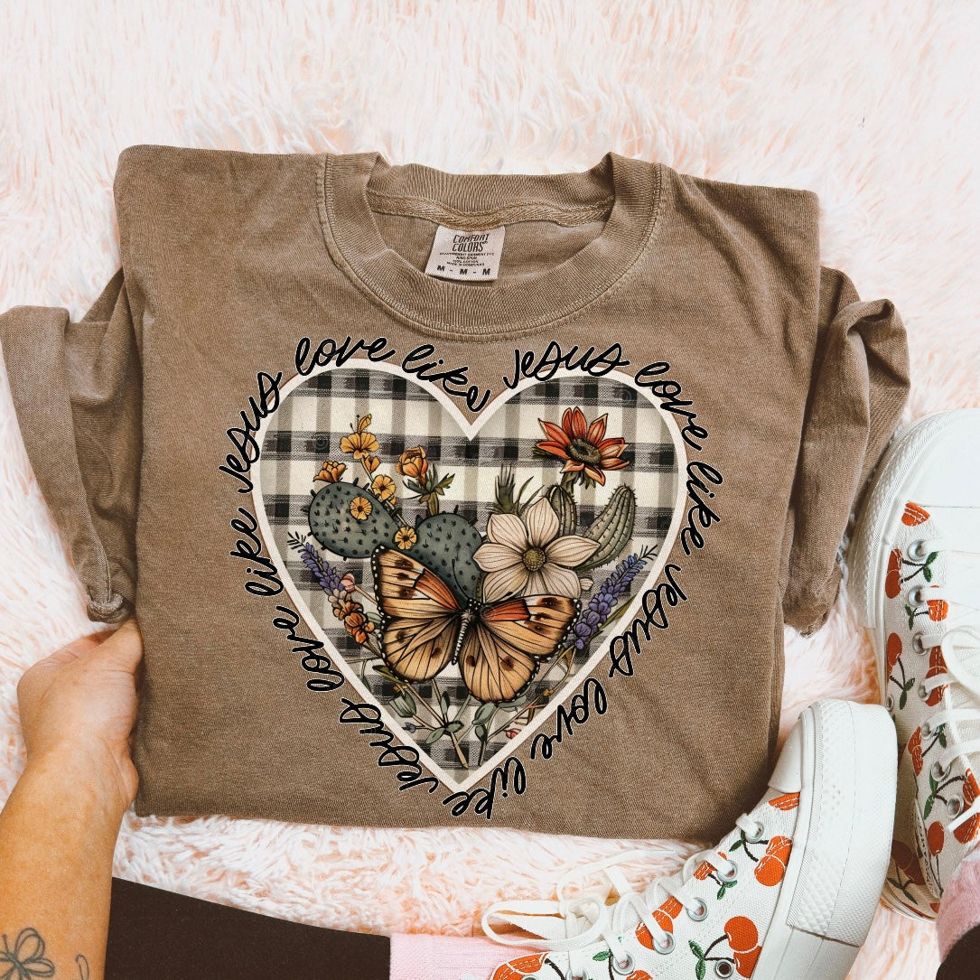 Love Like Jesus DTF Graphics
