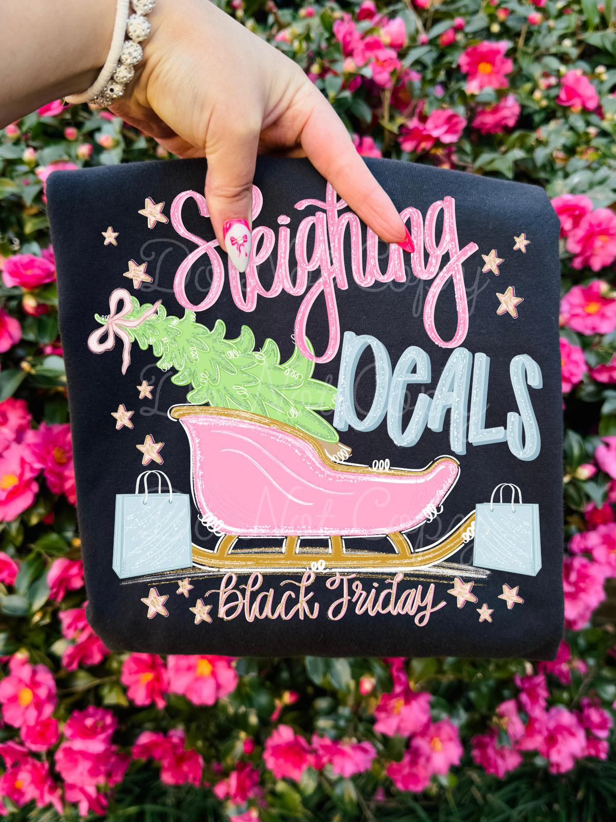 Sleighing Deals Black Friday DTF Graphics