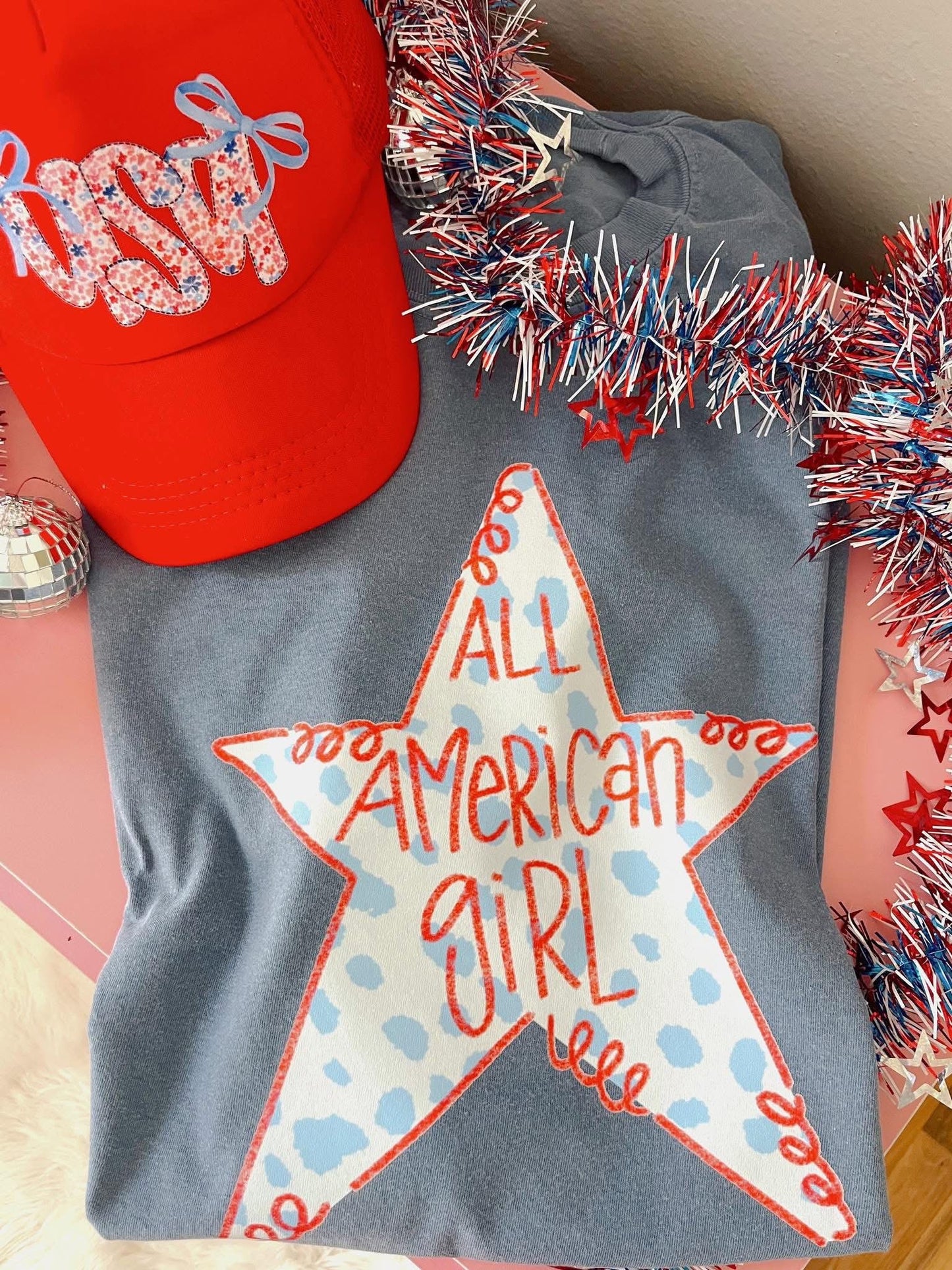All American Girl DTF Graphics