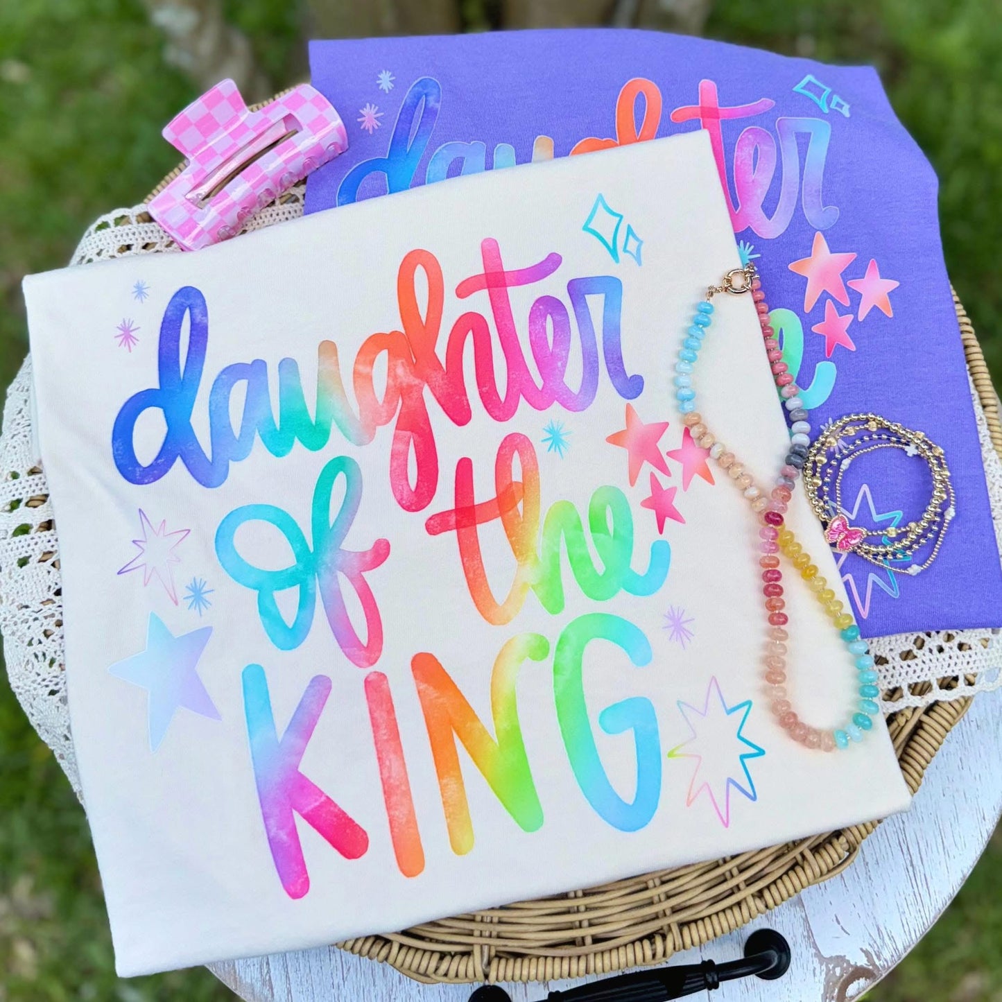 Daughter Of The King DTF Graphics