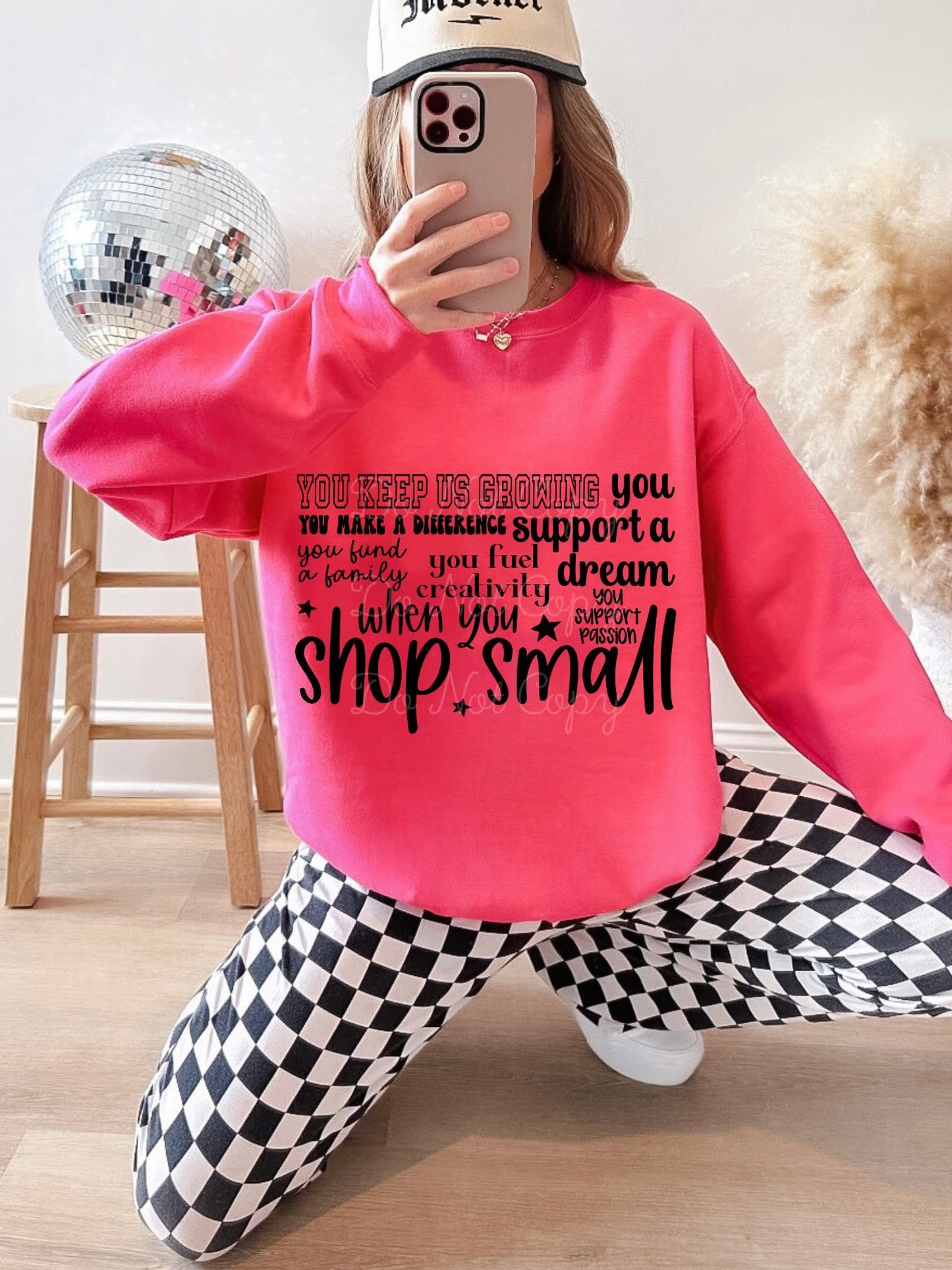 You Keep Us Growing Shop Small DTF Graphics