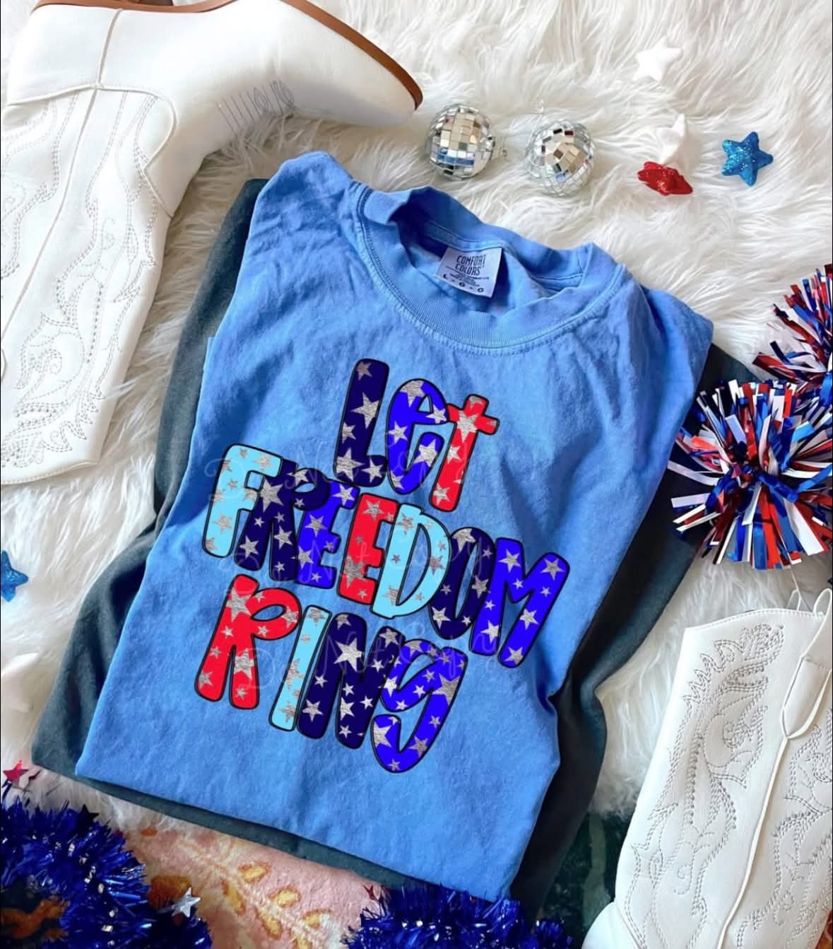Let Freedom Ring DTF Graphics