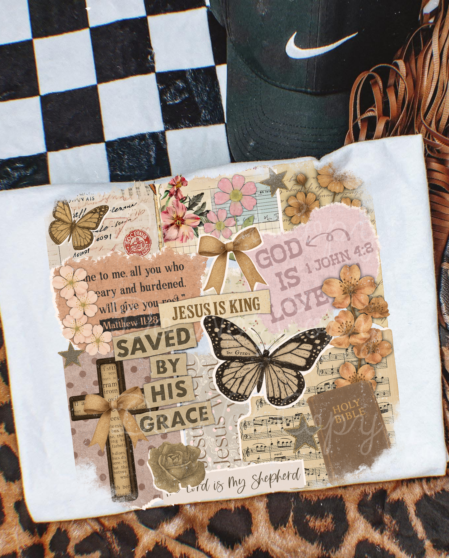 Jesus Scrapbook DTF Graphics