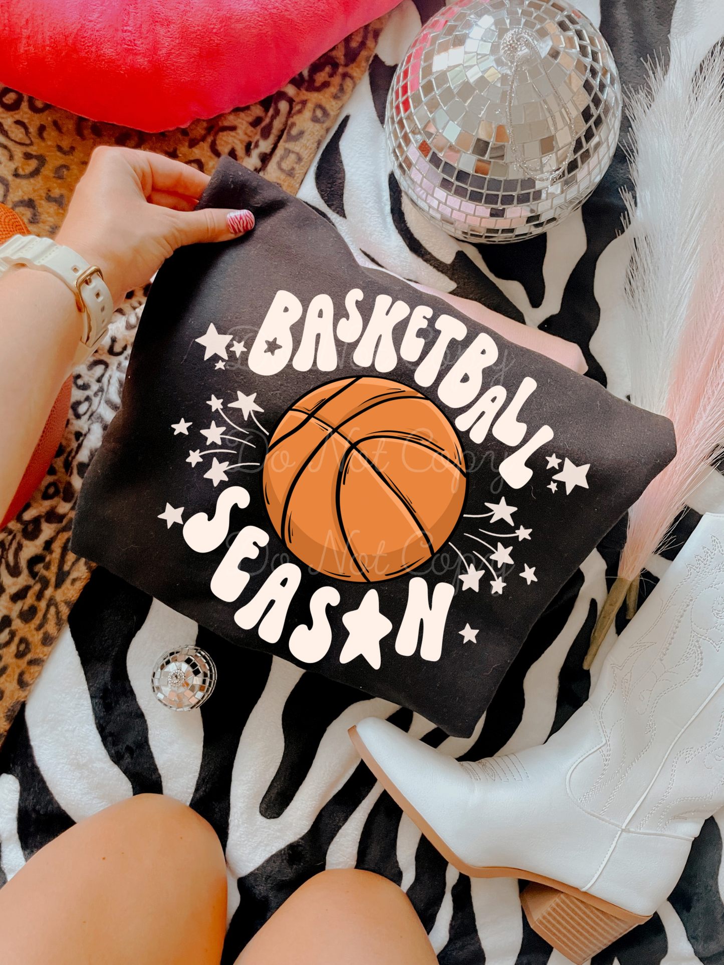 Basketball Season DTF Graphics