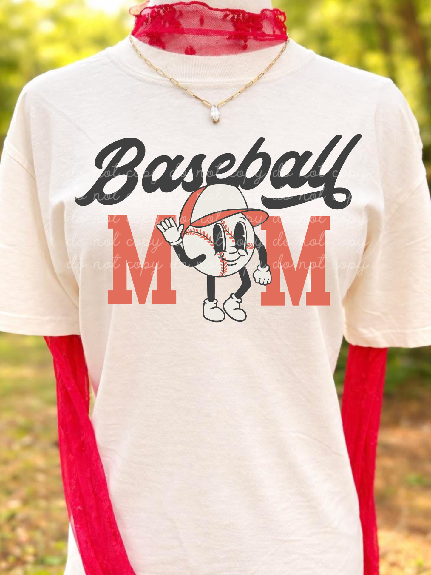 Baseball Mom DTF Graphics