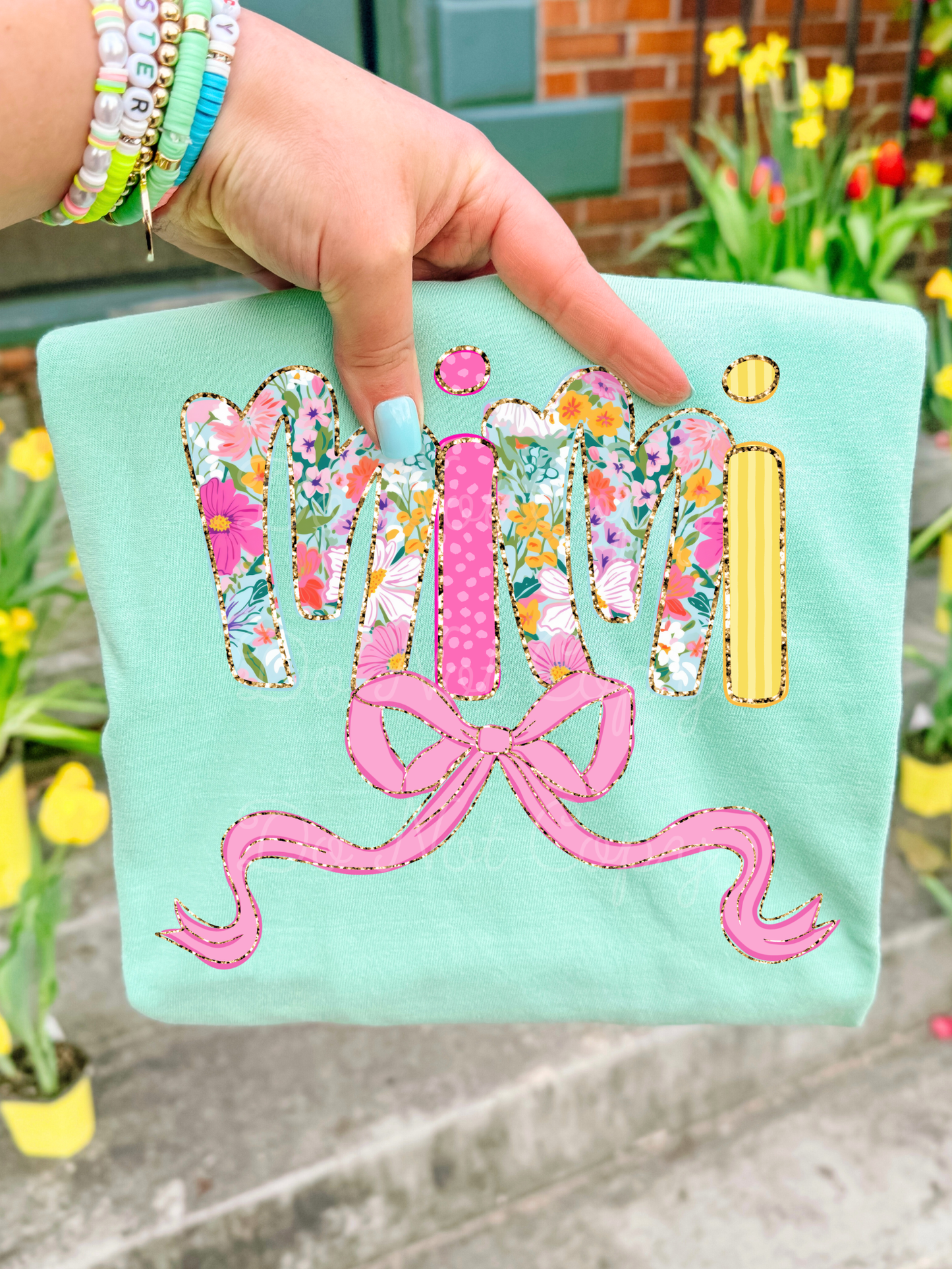 Floral Mimi DTF Graphics