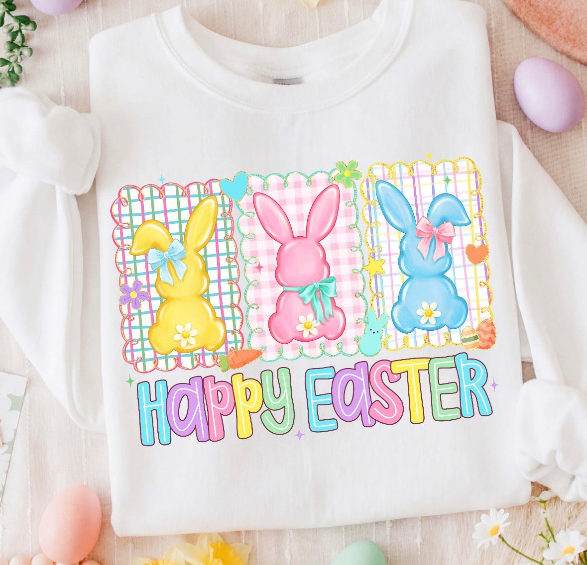 Happy Easter DTF Graphics