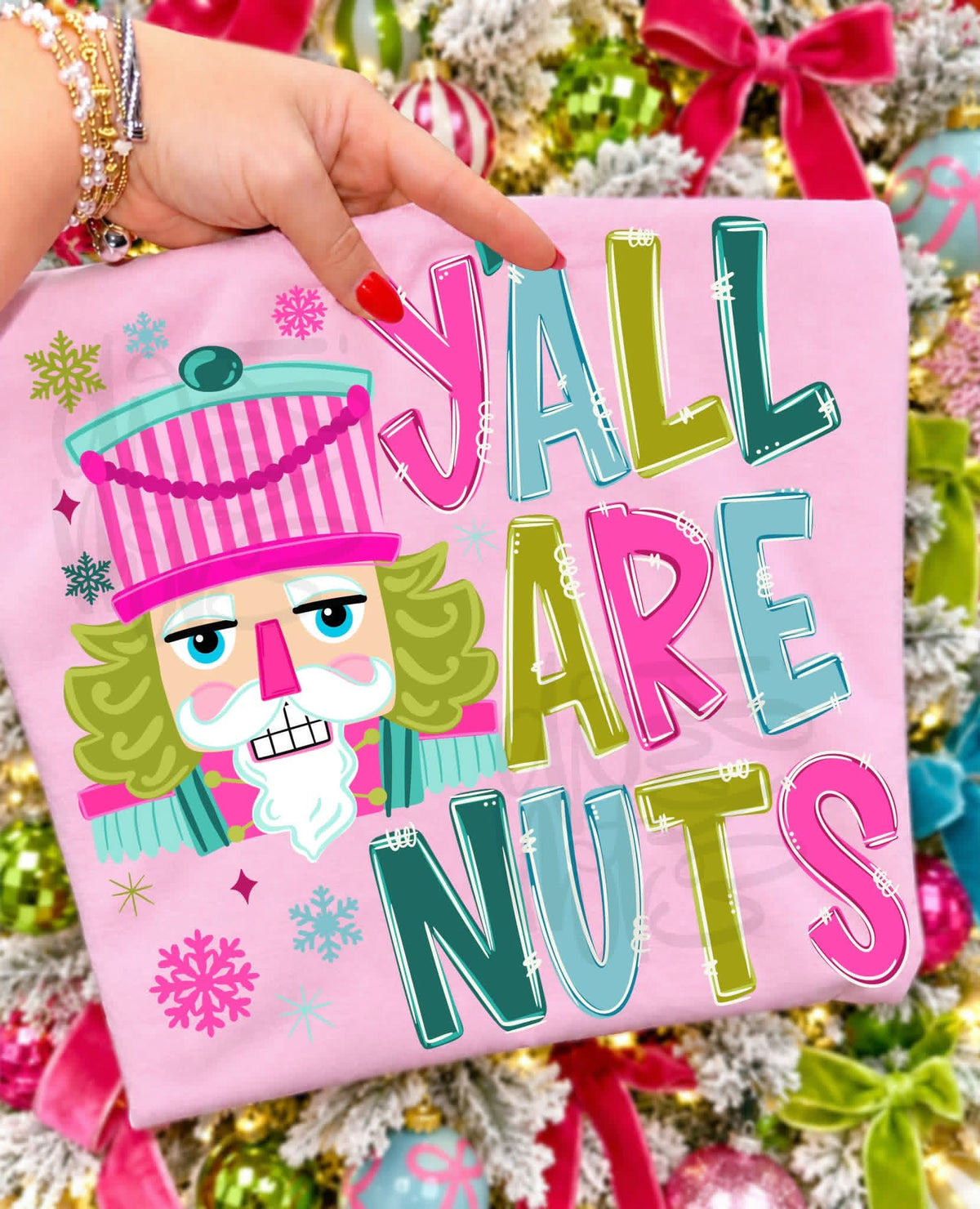 Y'all Are Nuts DTF Graphics