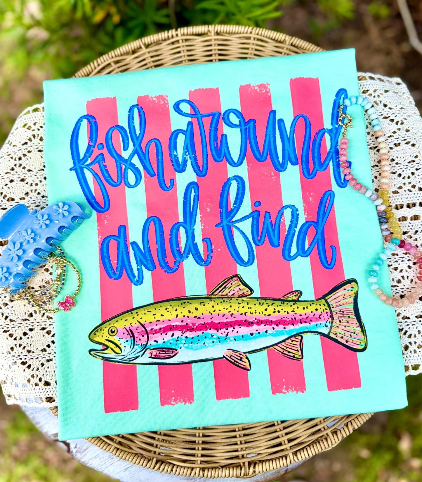 Fish Around & Find Out DTF Graphics