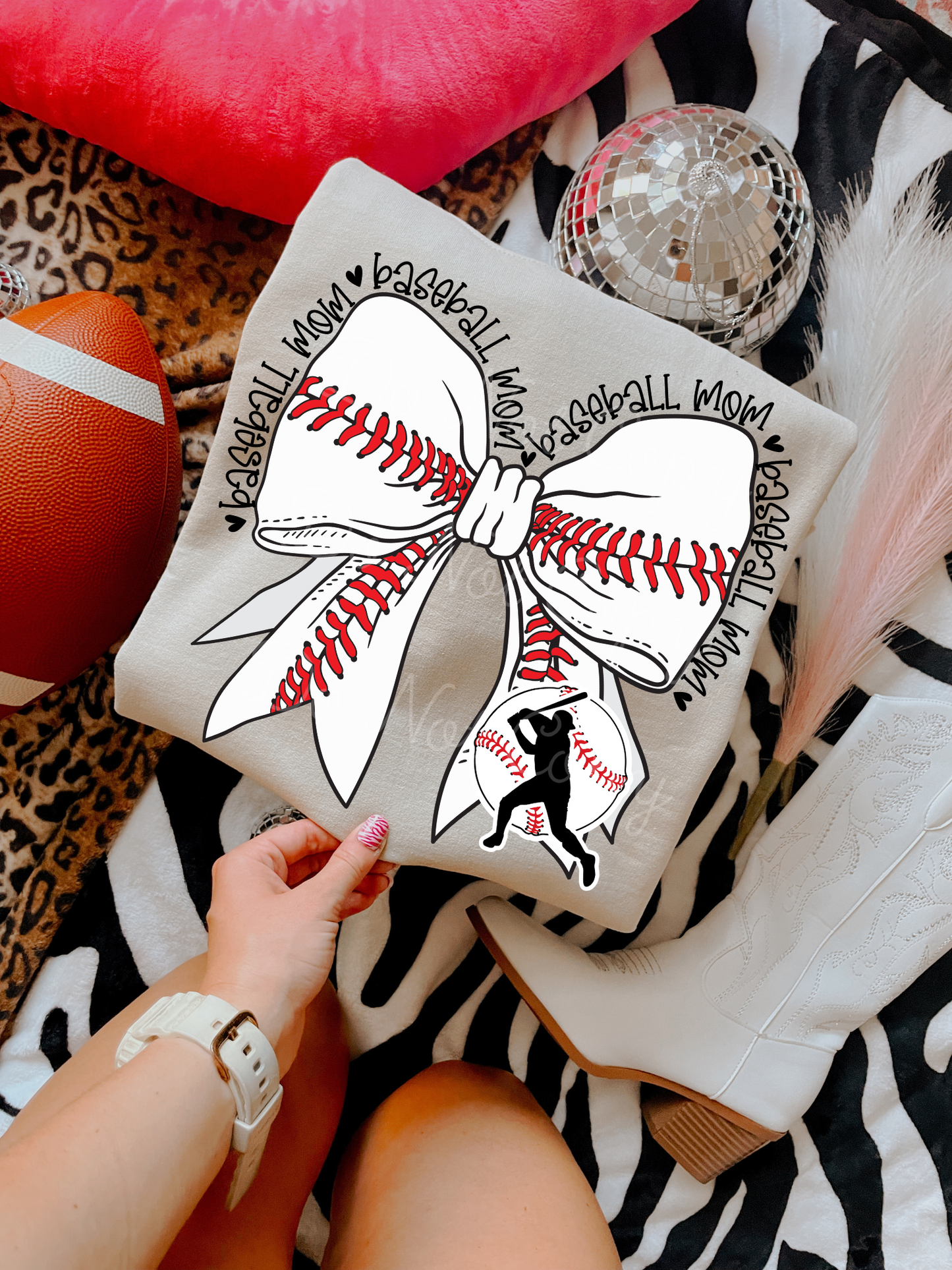 Baseball Mom DTF Graphics