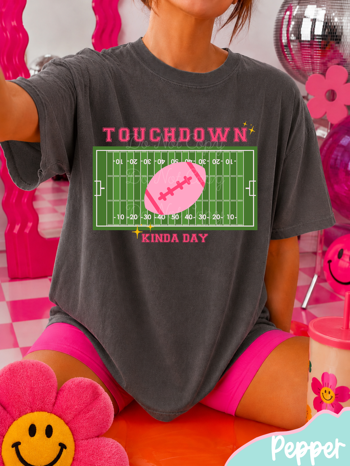 Touch Down Kinda Day DTF Graphics