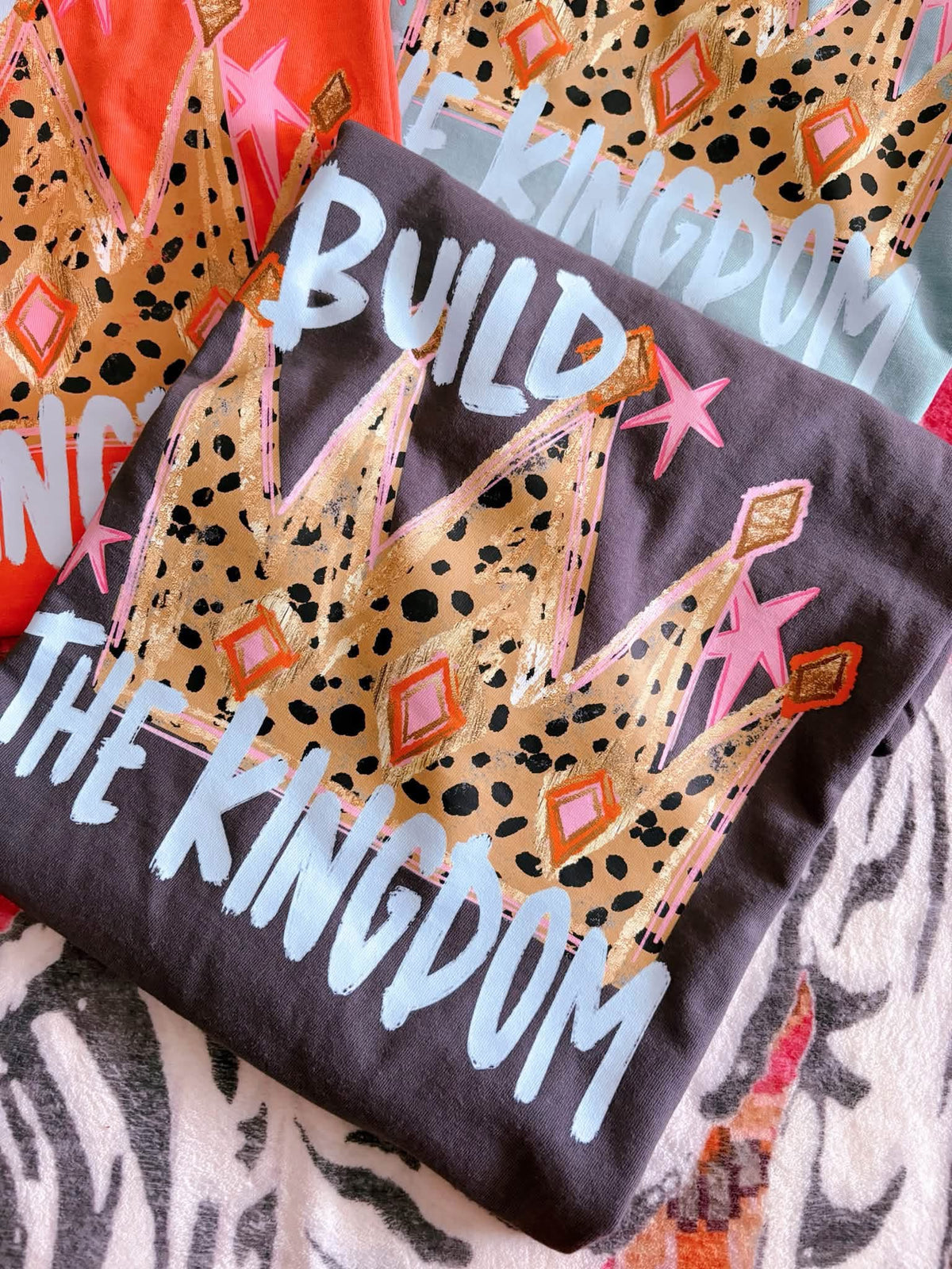 Build The Kingdom DTF Graphics