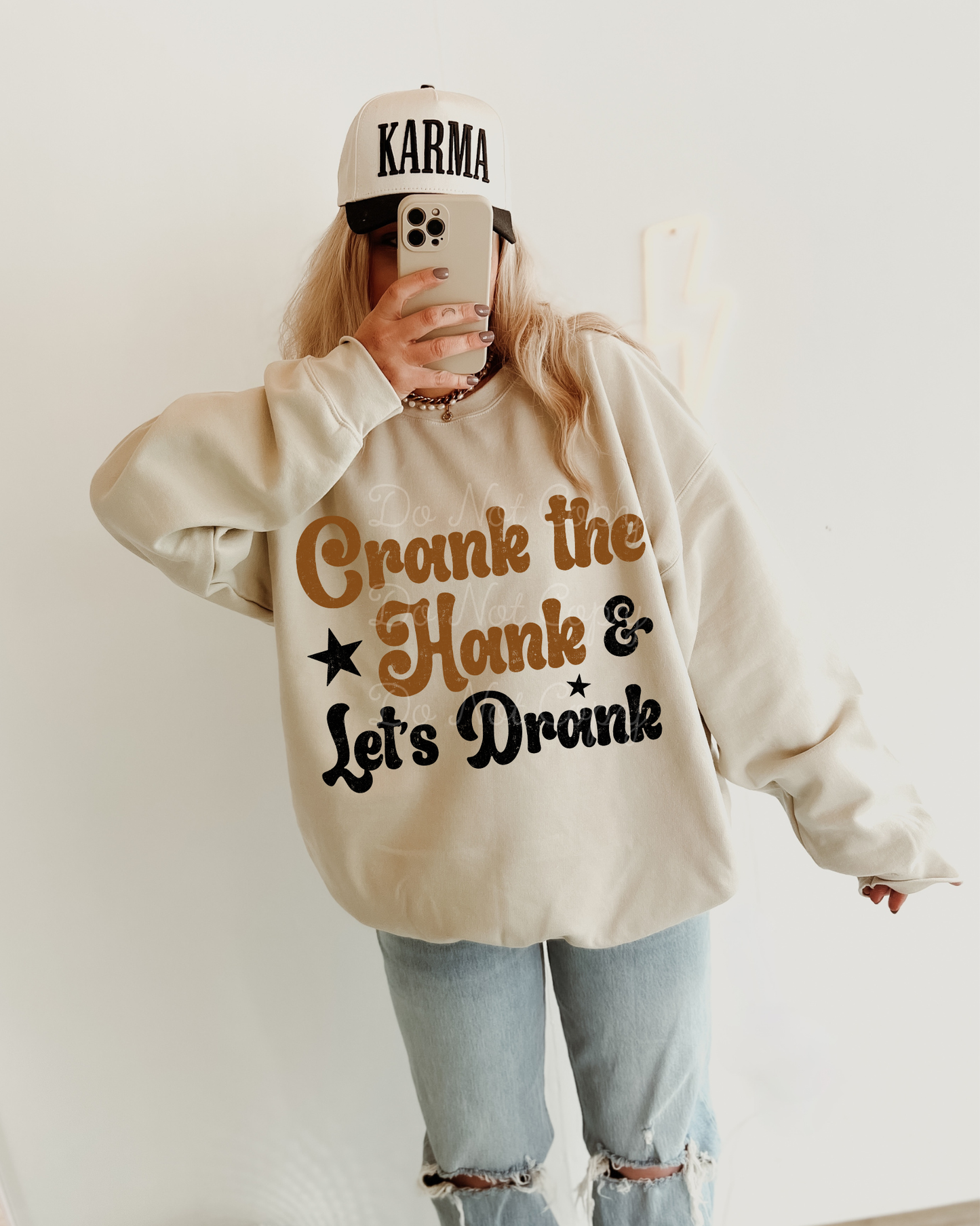 Crank The Hank & Let’s Drank DTF Graphics