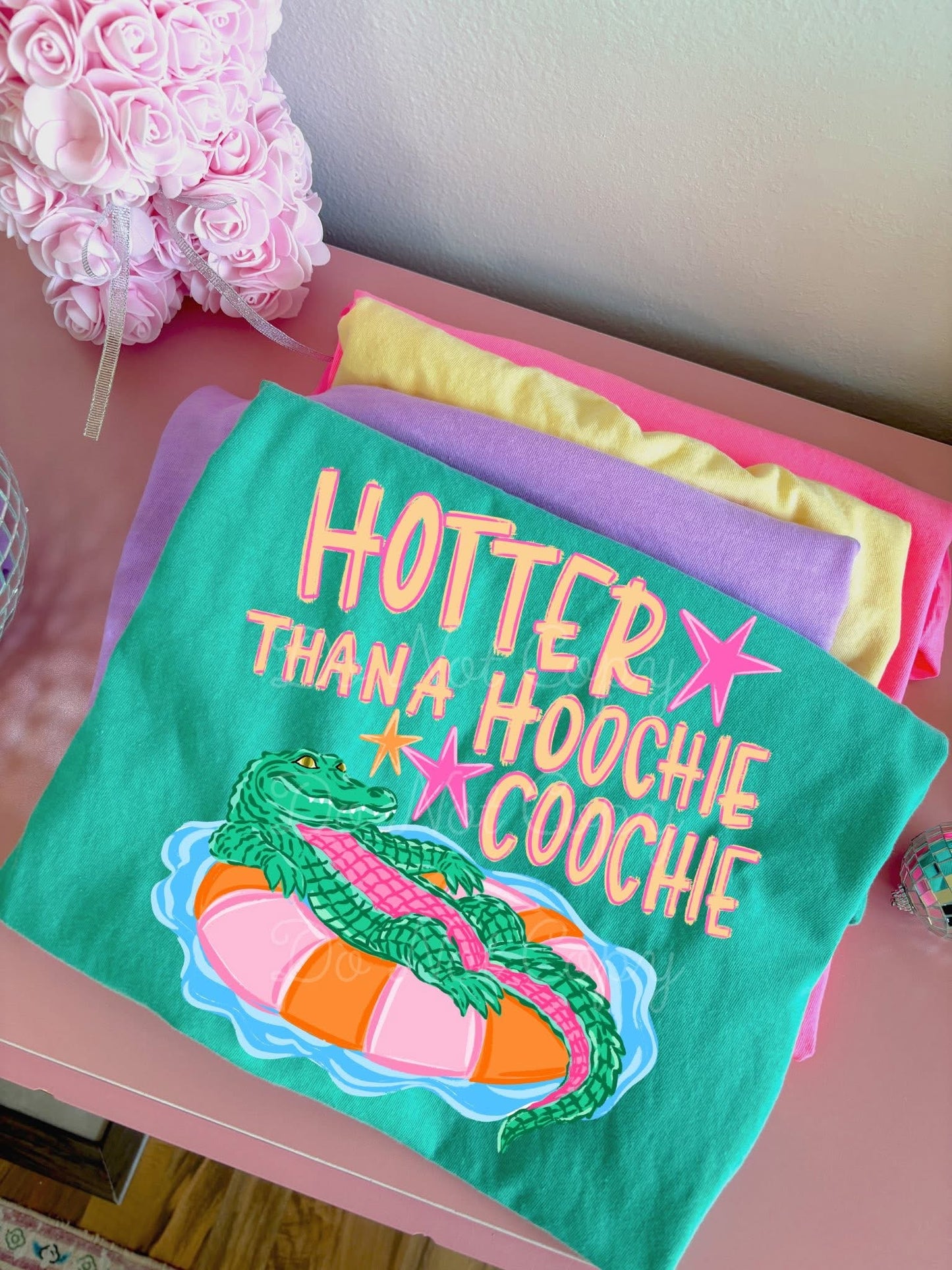 Hotter Than A Hoochie Coochie DTF Graphics