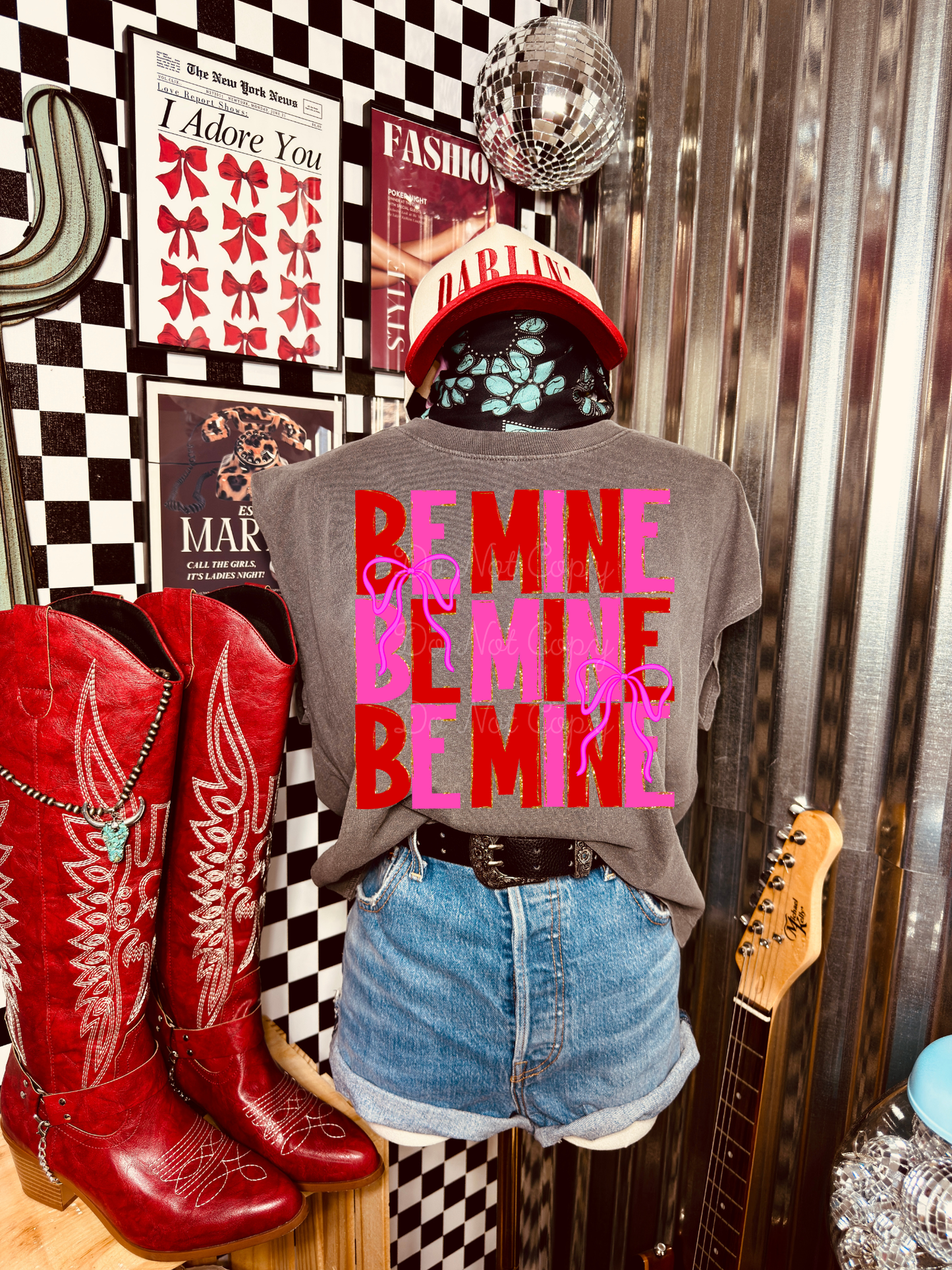 Be Mine DTF Graphics
