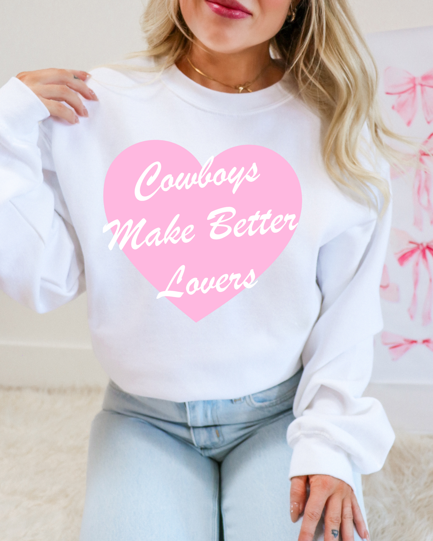 Cowboys Make Better Lovers DTF Graphics