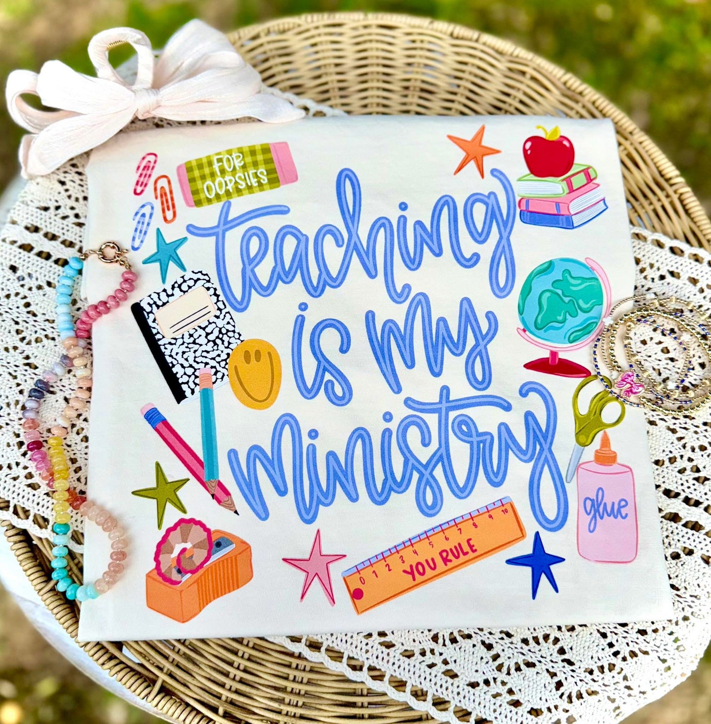 Teaching Is My Ministry DTF Graphics