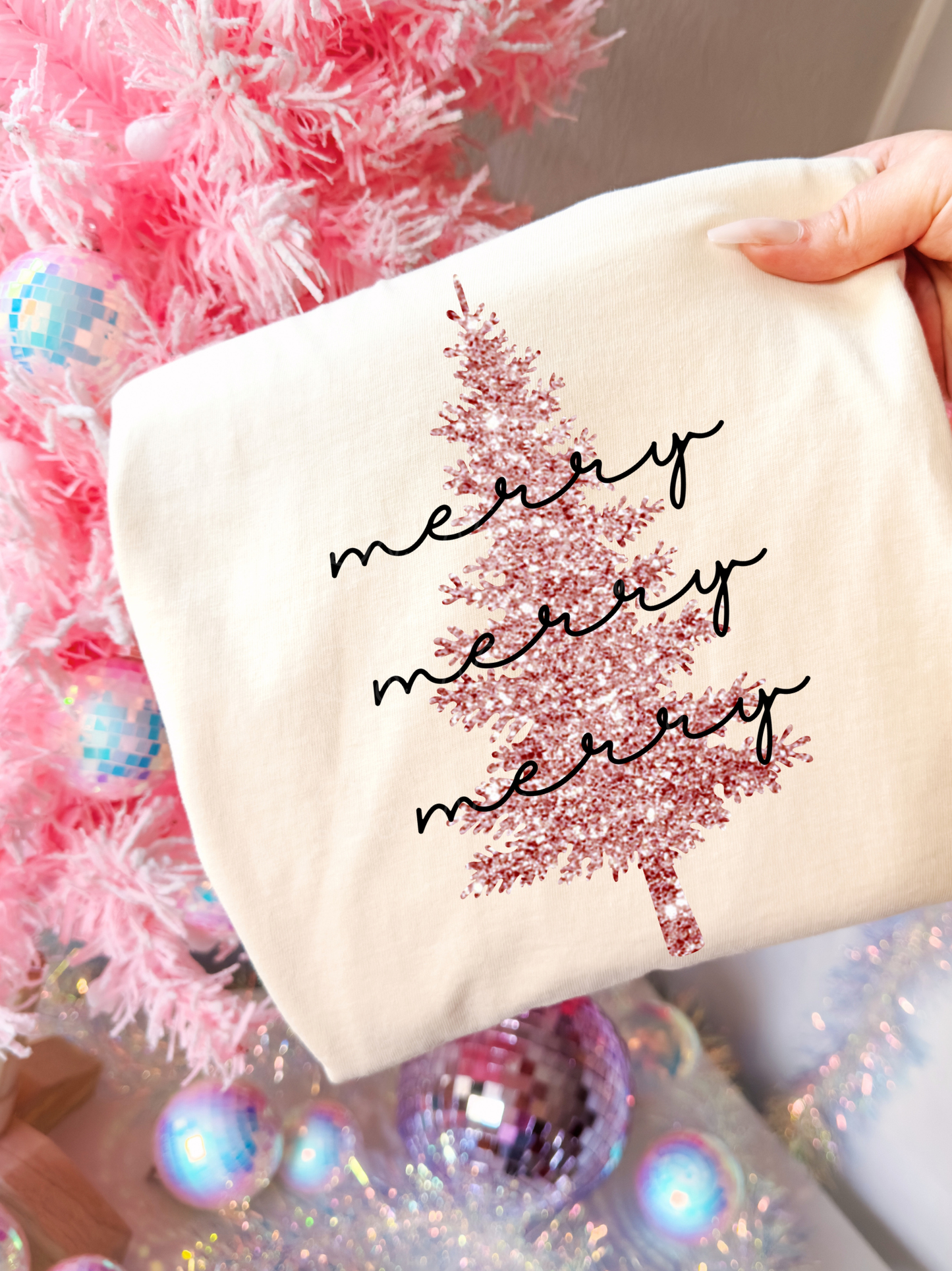 Merry Christmas Tree PNG