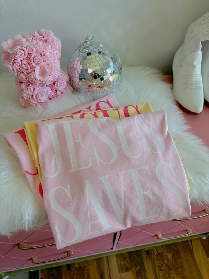 Jesus Saves DTF Graphics
