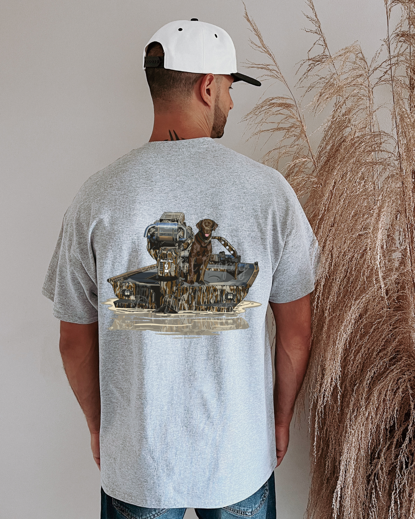 Bottomland Boat (on back) DTF Graphics