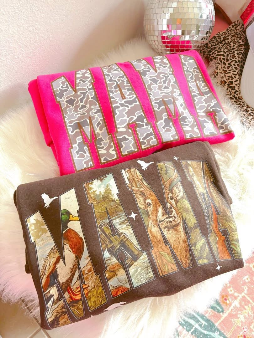 Hunting Mama DTF Graphics