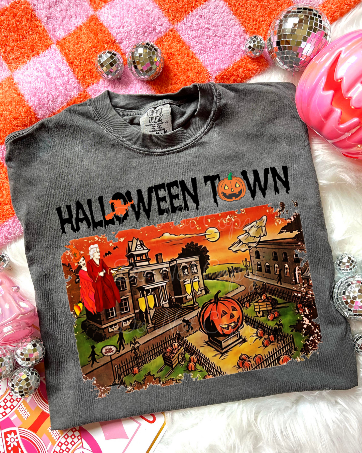 Halloween Town DTF Graphics