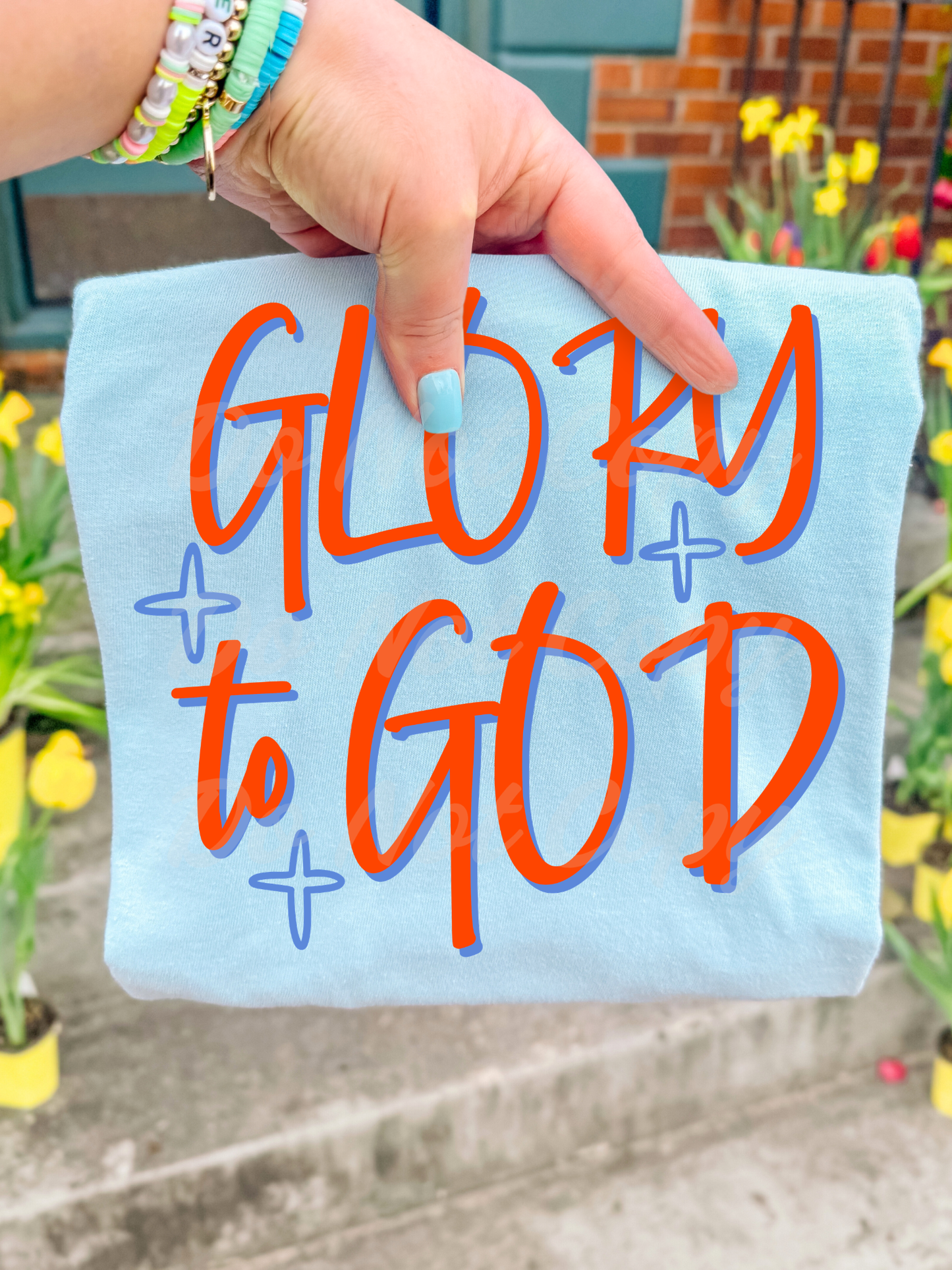 Glory To God DTF Graphics