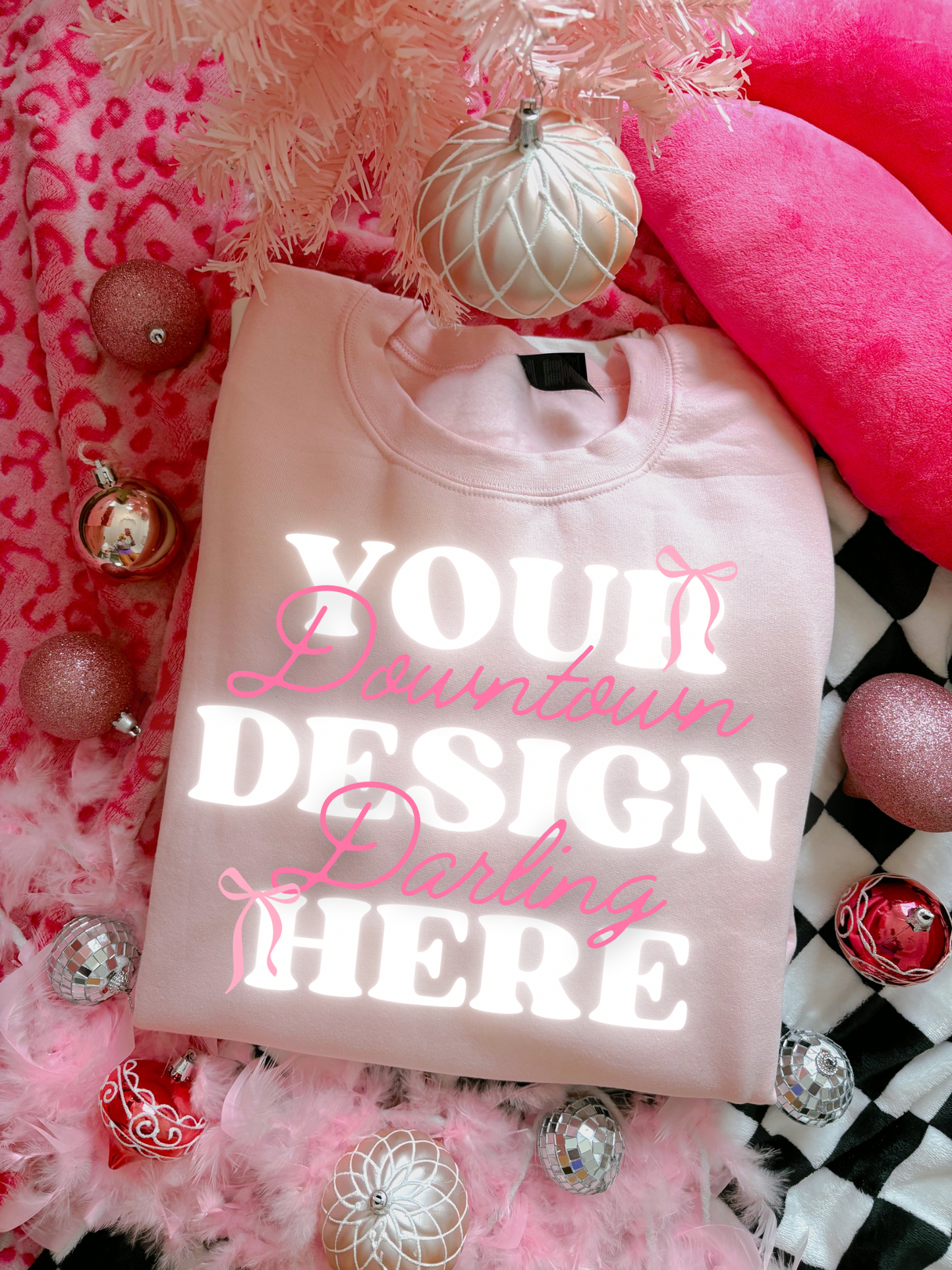 Light Pink Gildan Mock-Up