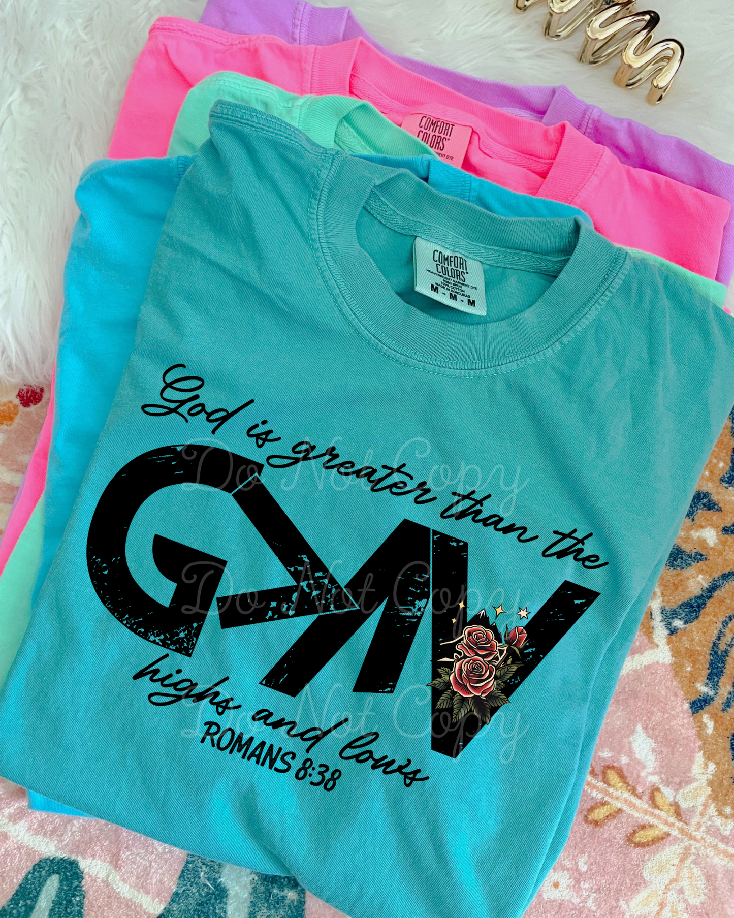 God Is Greater Than The Highs & Lows DTF Graphics