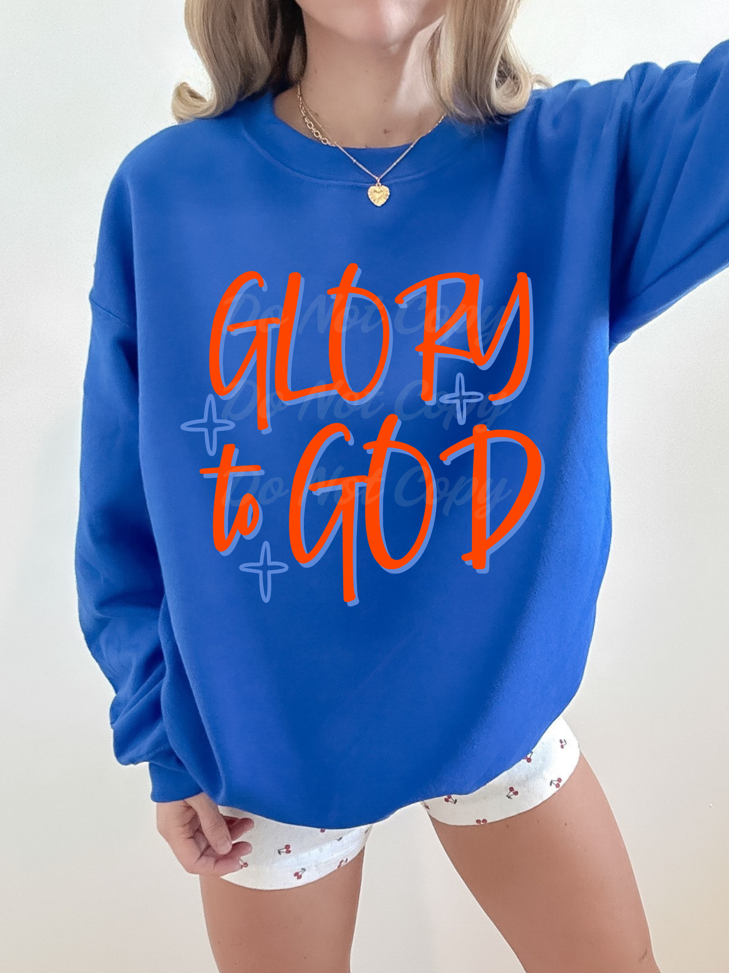 Glory To God DTF Graphics