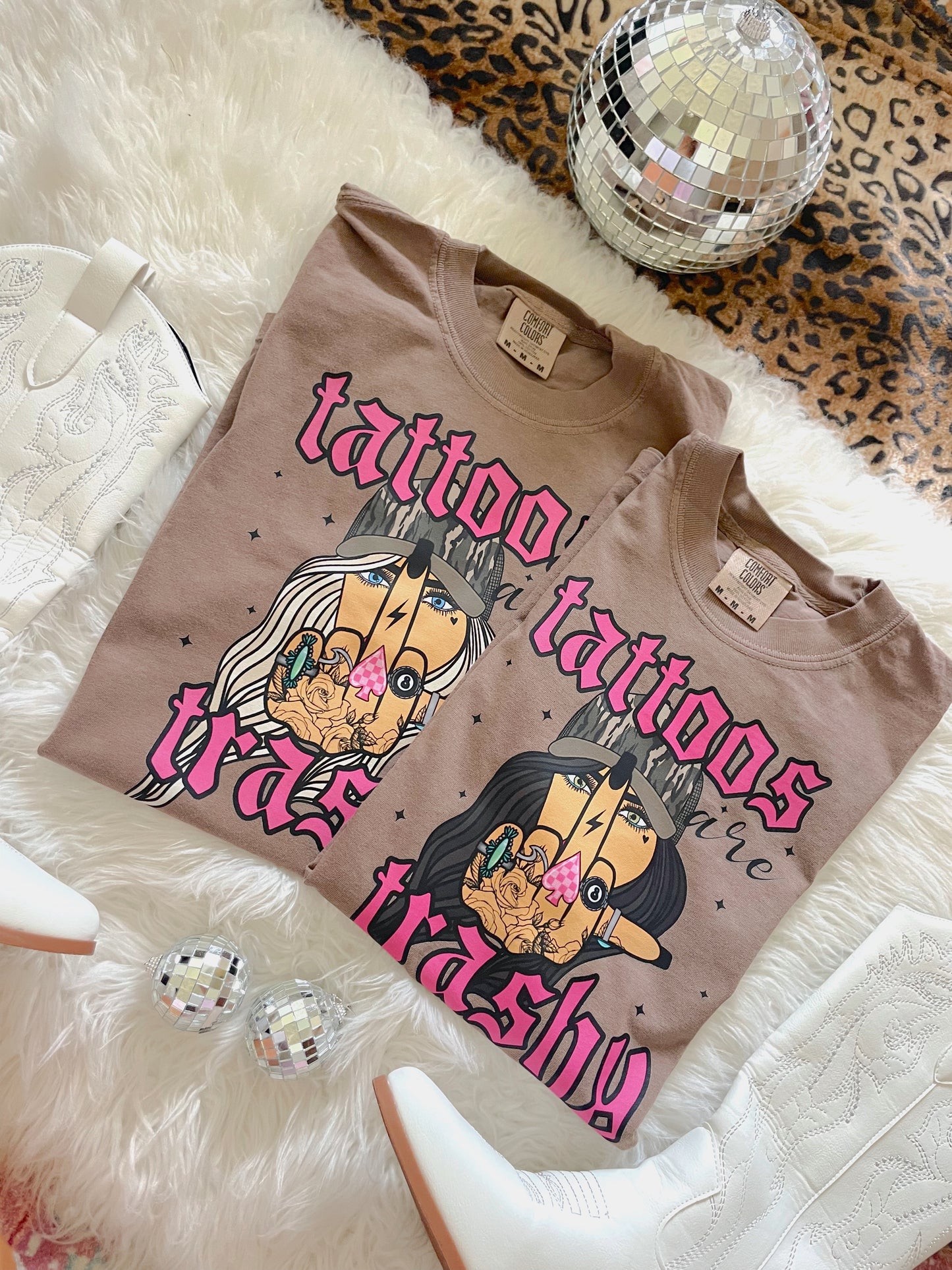 Tattoos Are Trashy DTF Graphics