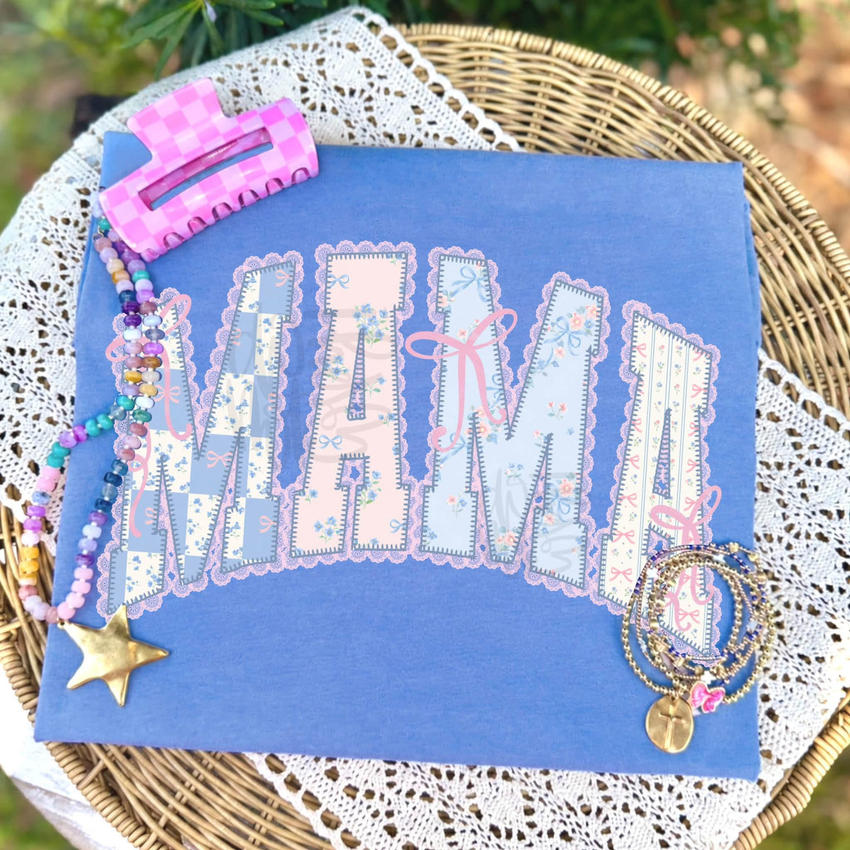 Pastel Mama DTF Graphics