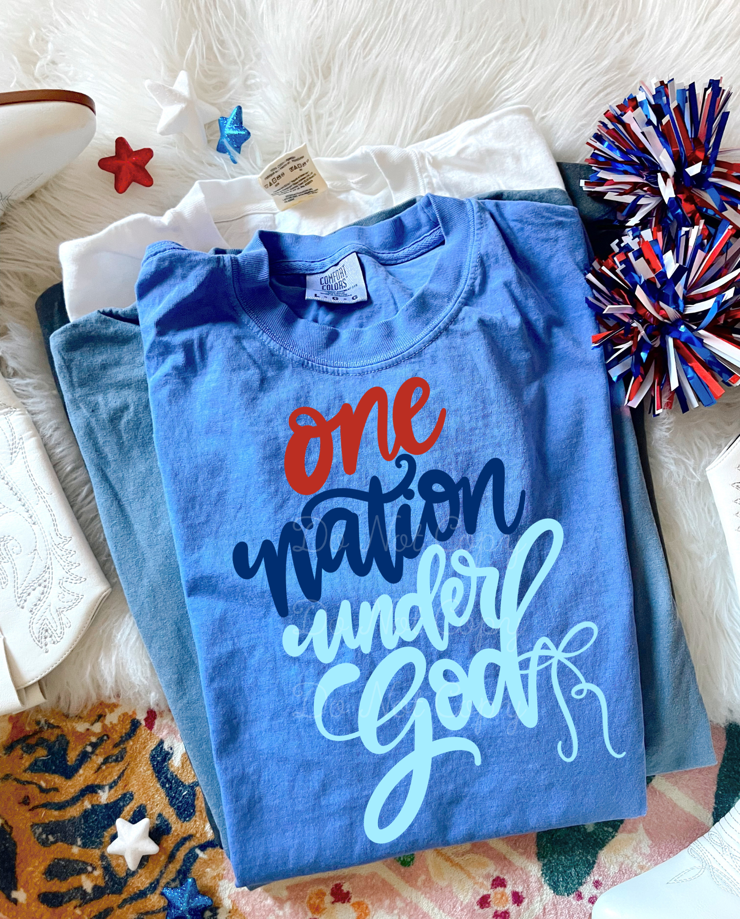 One Nation Under God DTF Graphics