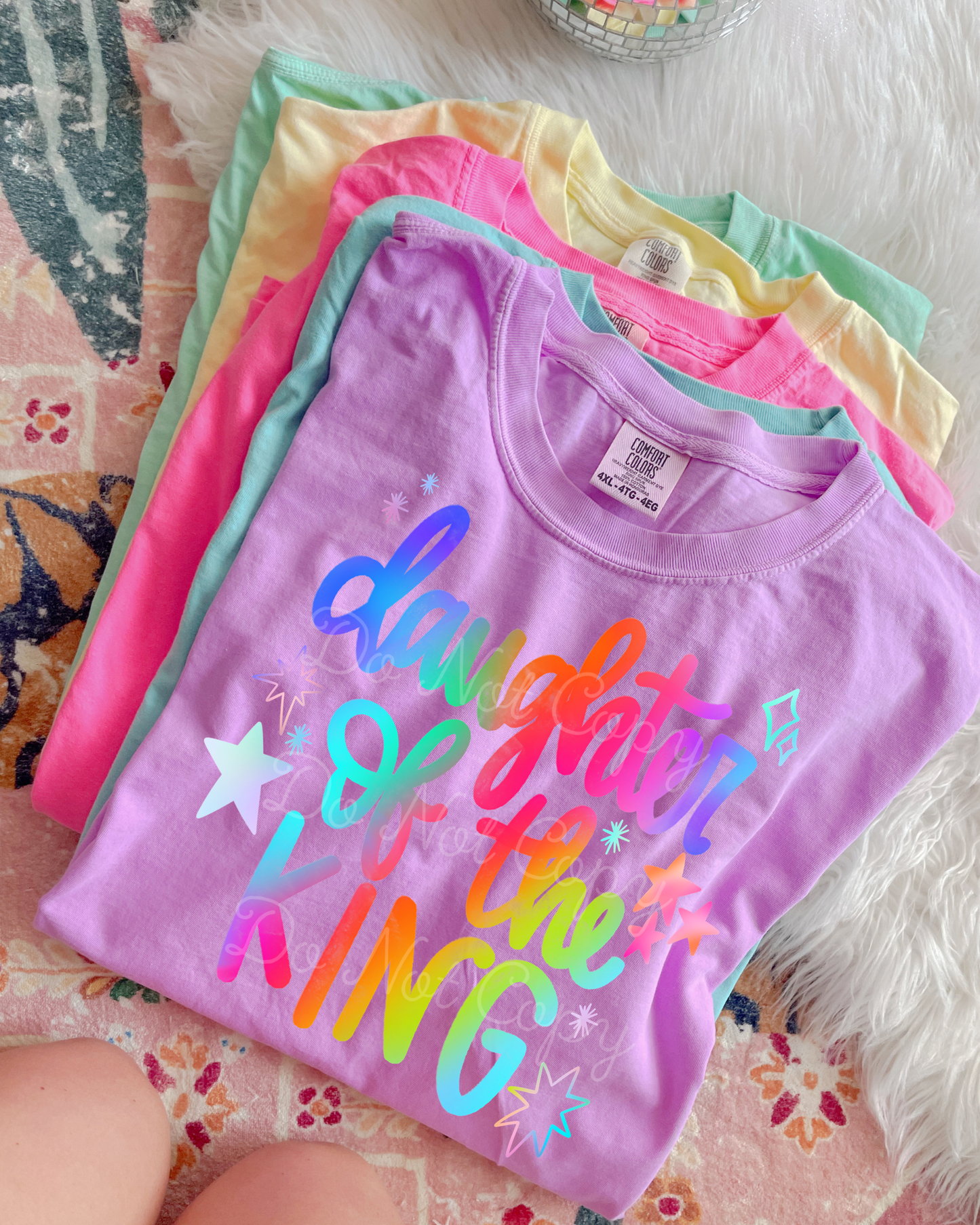 Daughter Of The King DTF Graphics