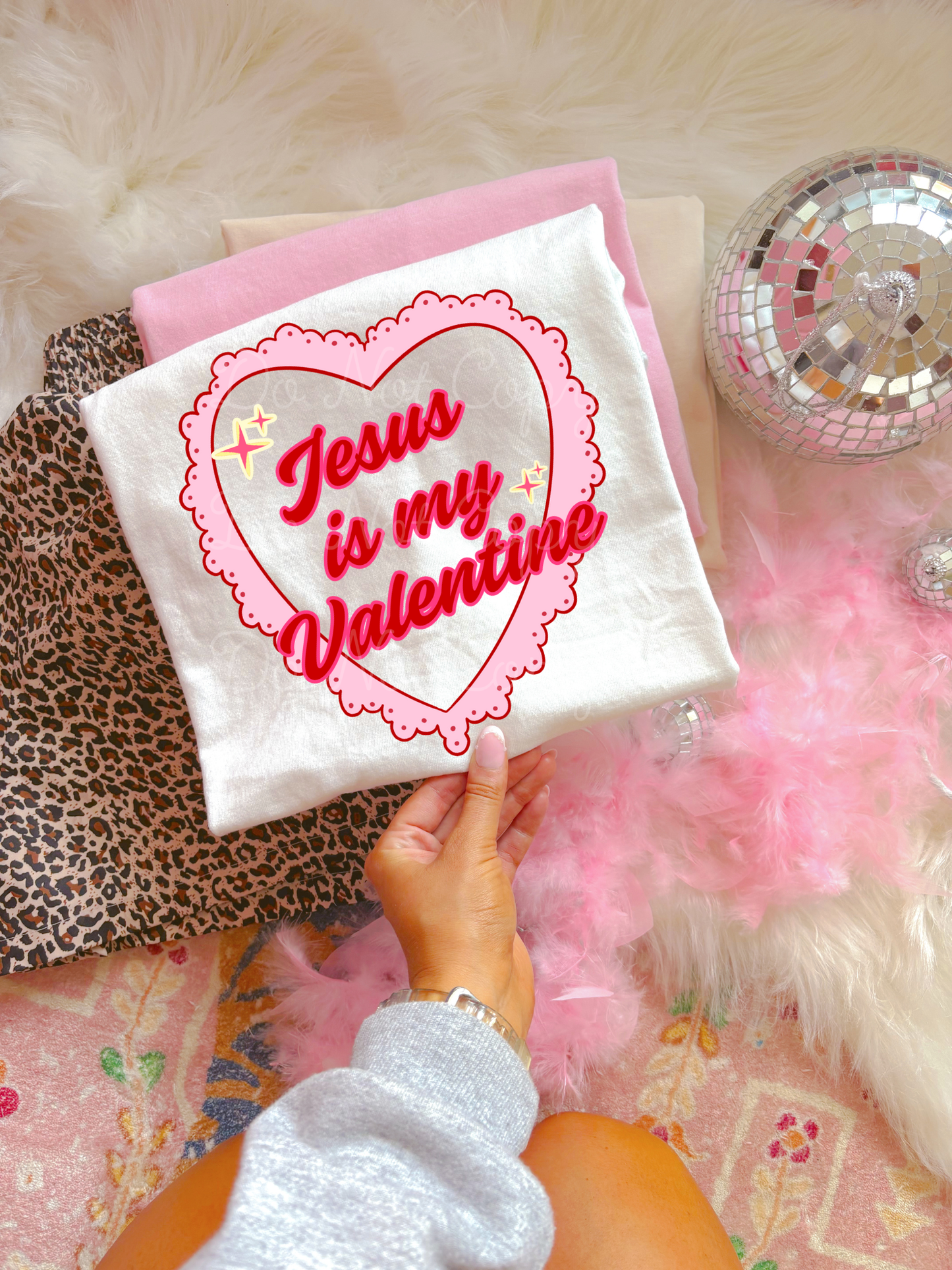 Jesus Is My Valentine DTF Graphics