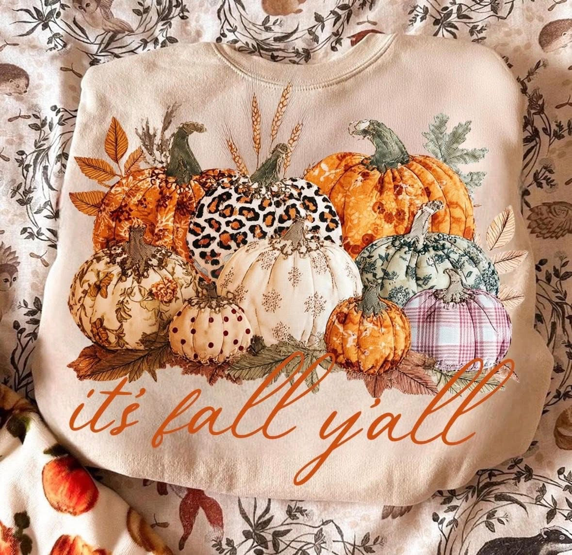 It's Fall Y'all DTF Graphics