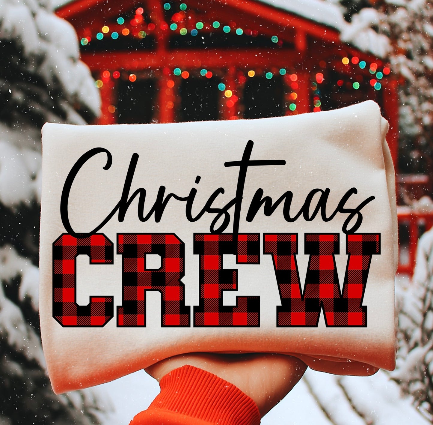 Christmas Crew DTF Graphics