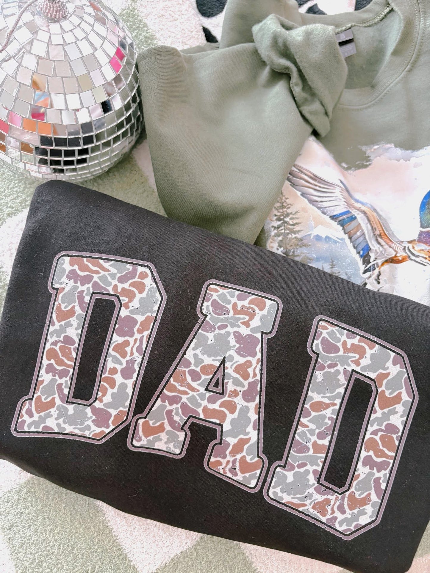 Camo Dad DTF Graphics