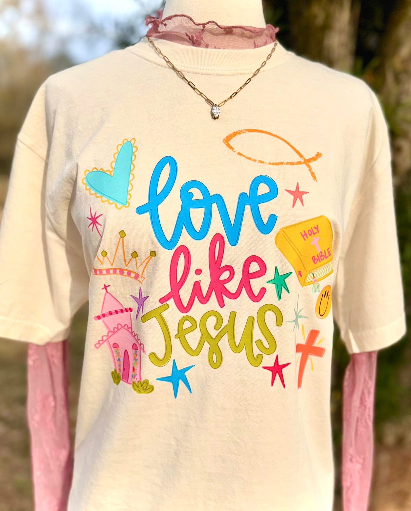 Love Like Jesus DTF Graphics