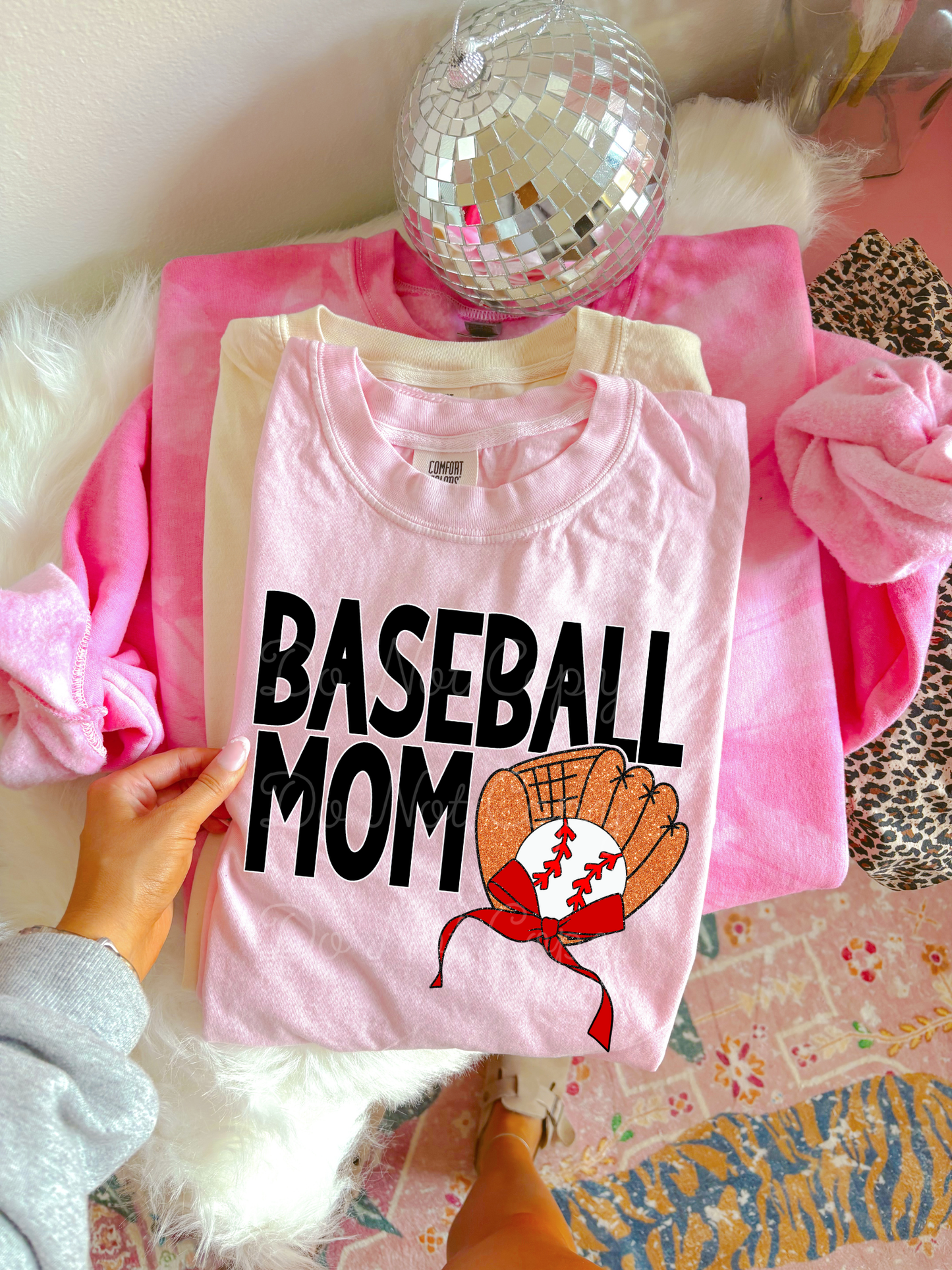 Baseball Mom DTF Graphics