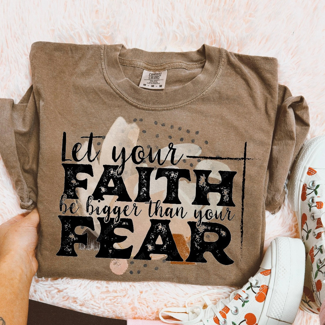 Let Your Faith Be Bigger DTF Graphics