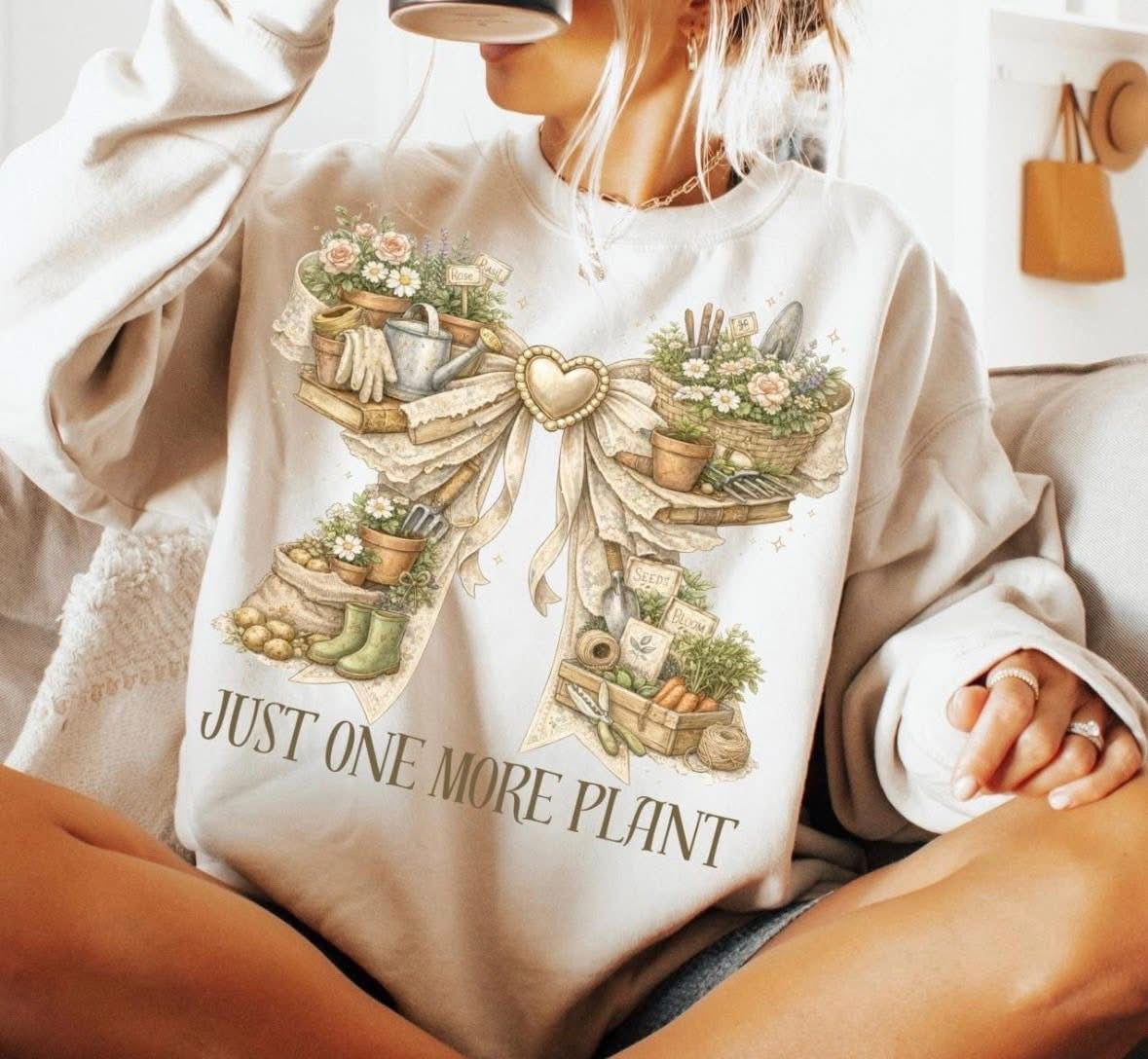 Just One More Plant DTF Graphics