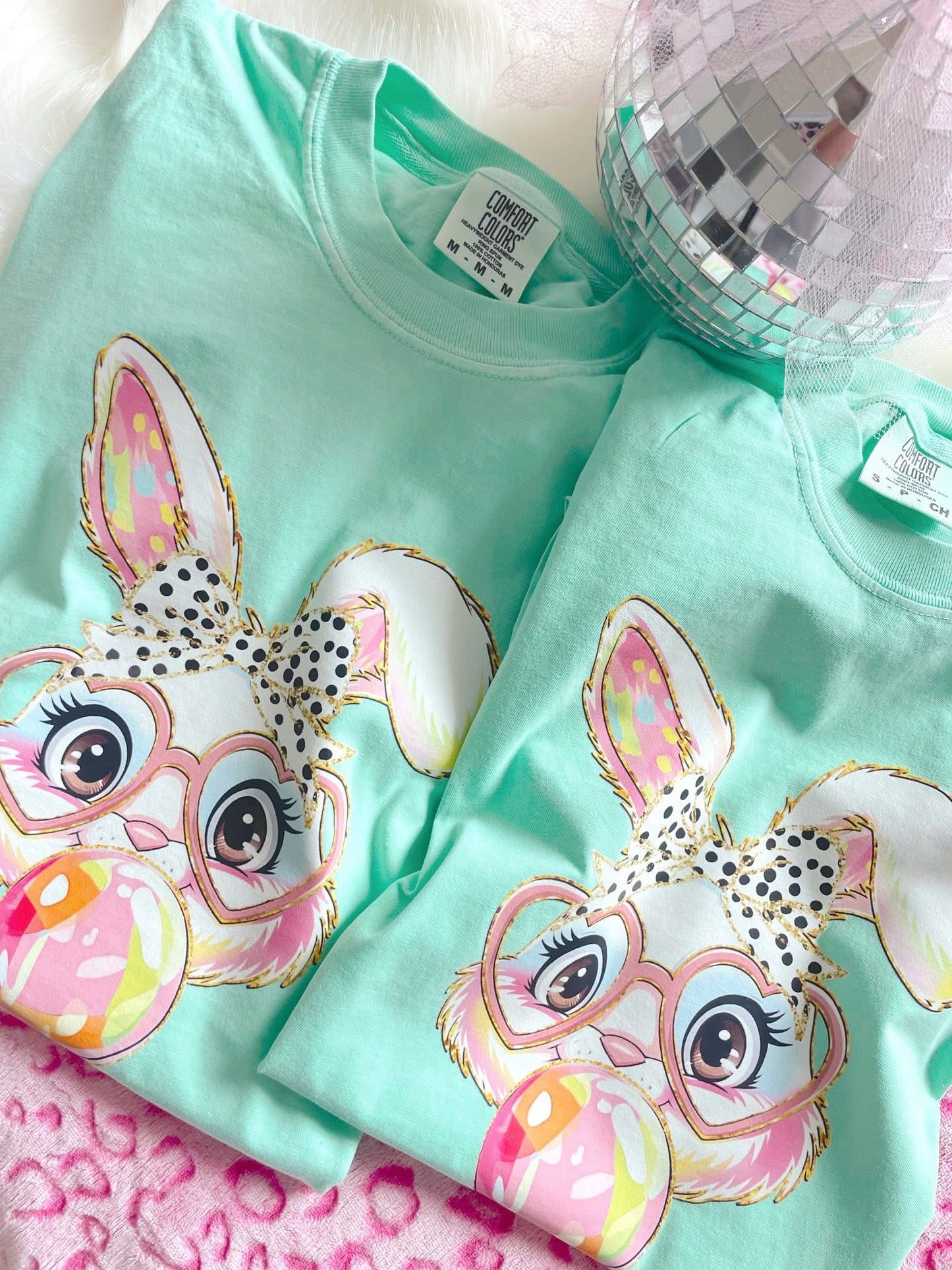 Easter Bunny Bubblegum DTF Graphics