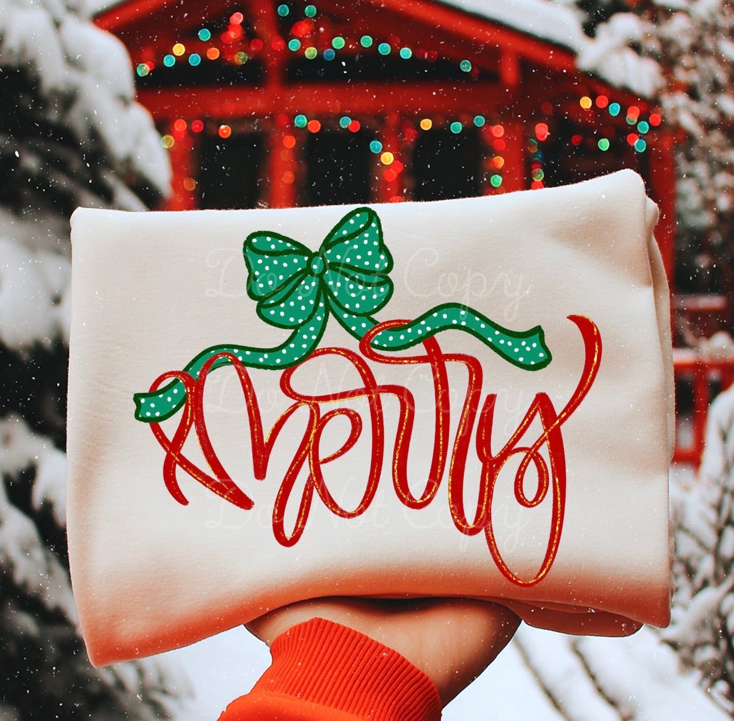 Merry DTF Graphics