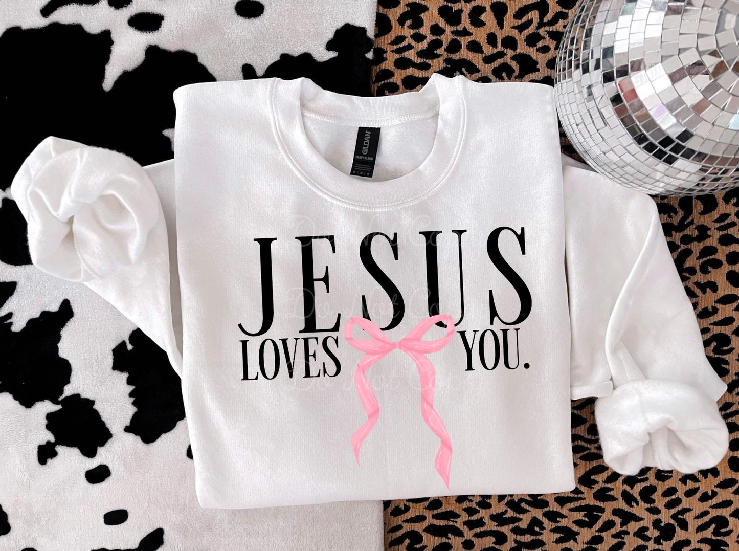 Jesus Loves You DTF Graphics
