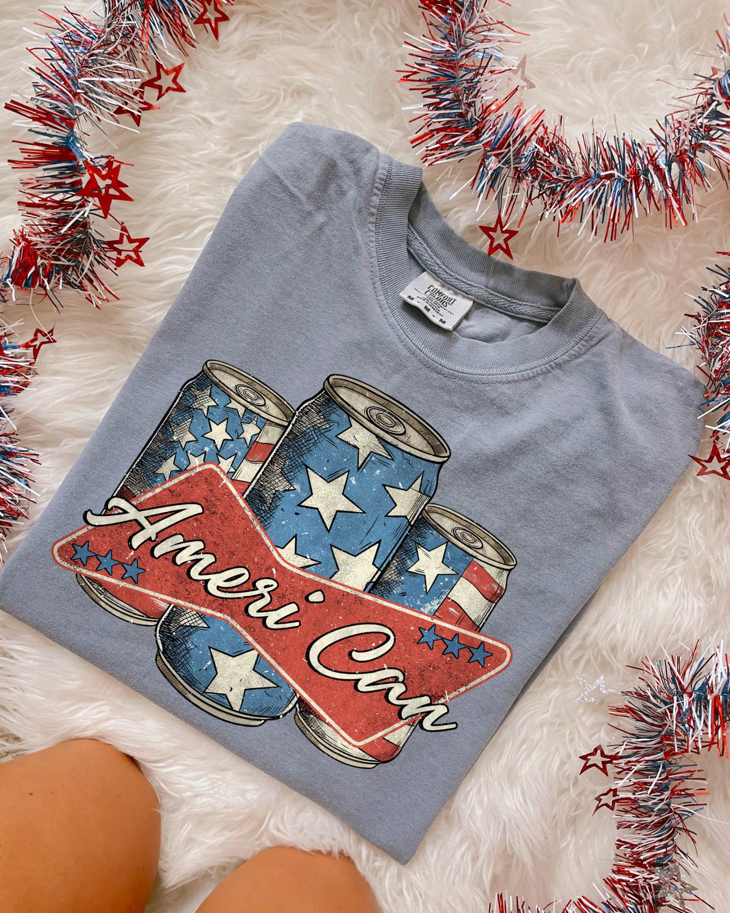 American Beer Patriotic DTF Graphics